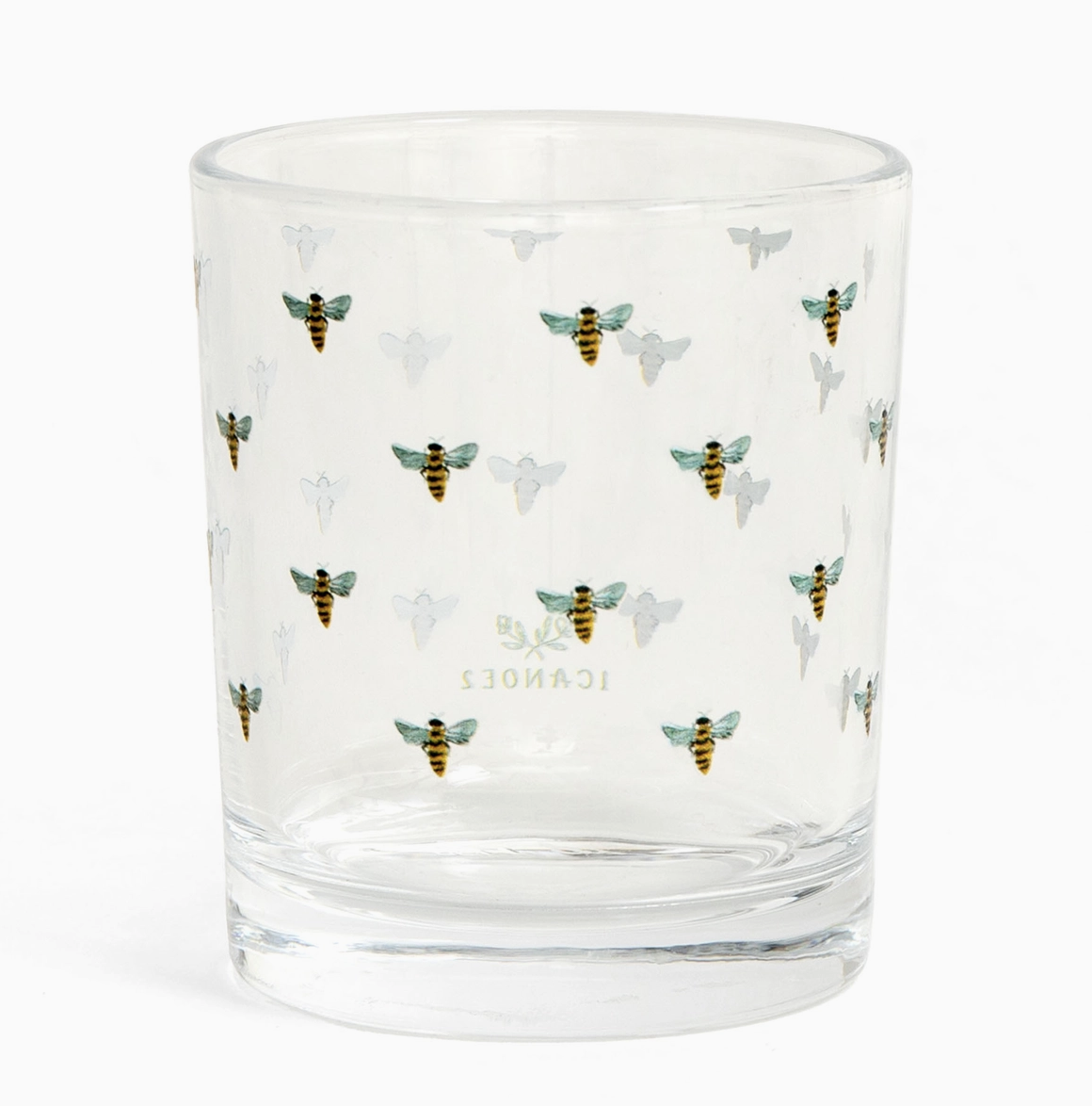 Honey Bees Juice Glass