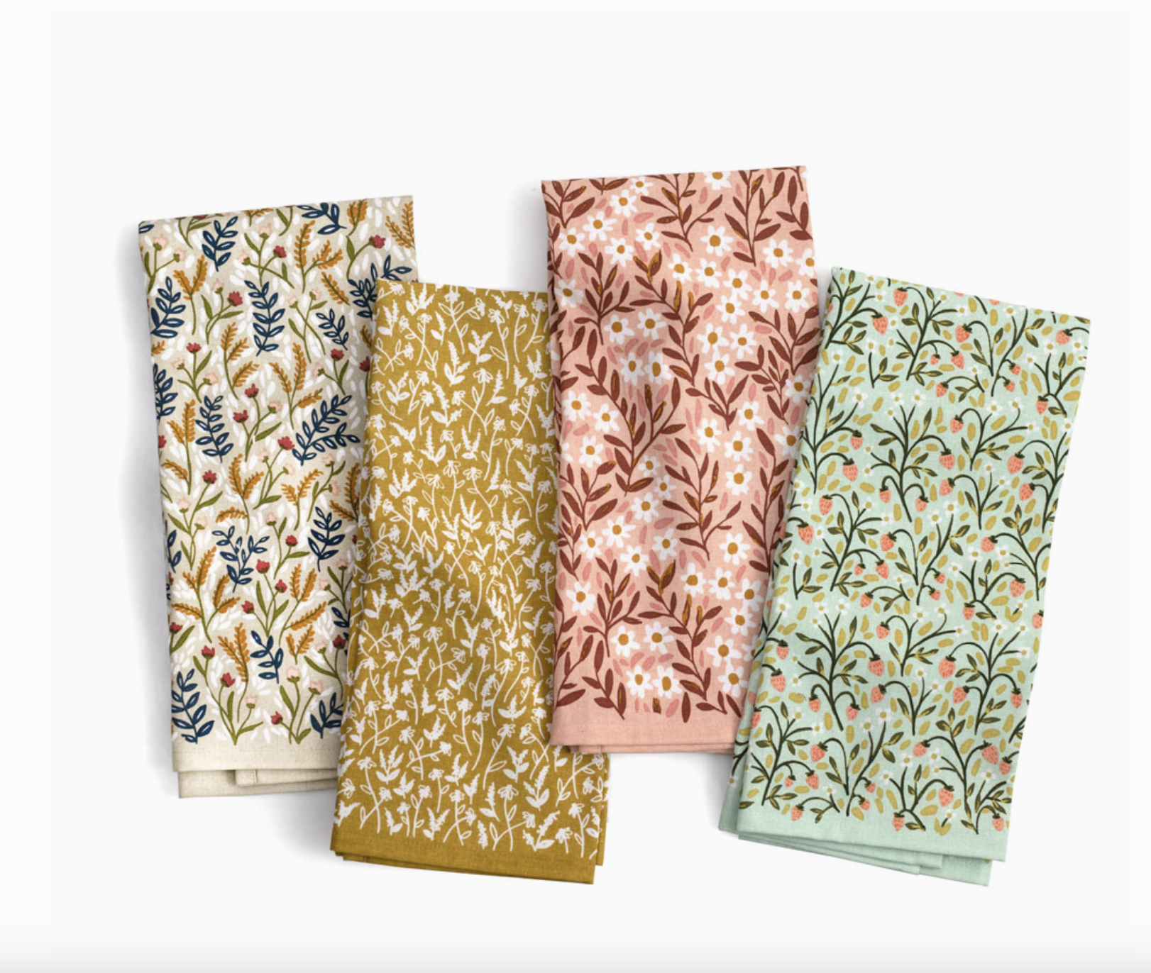 Tiny Floral Kitchen Towel Set