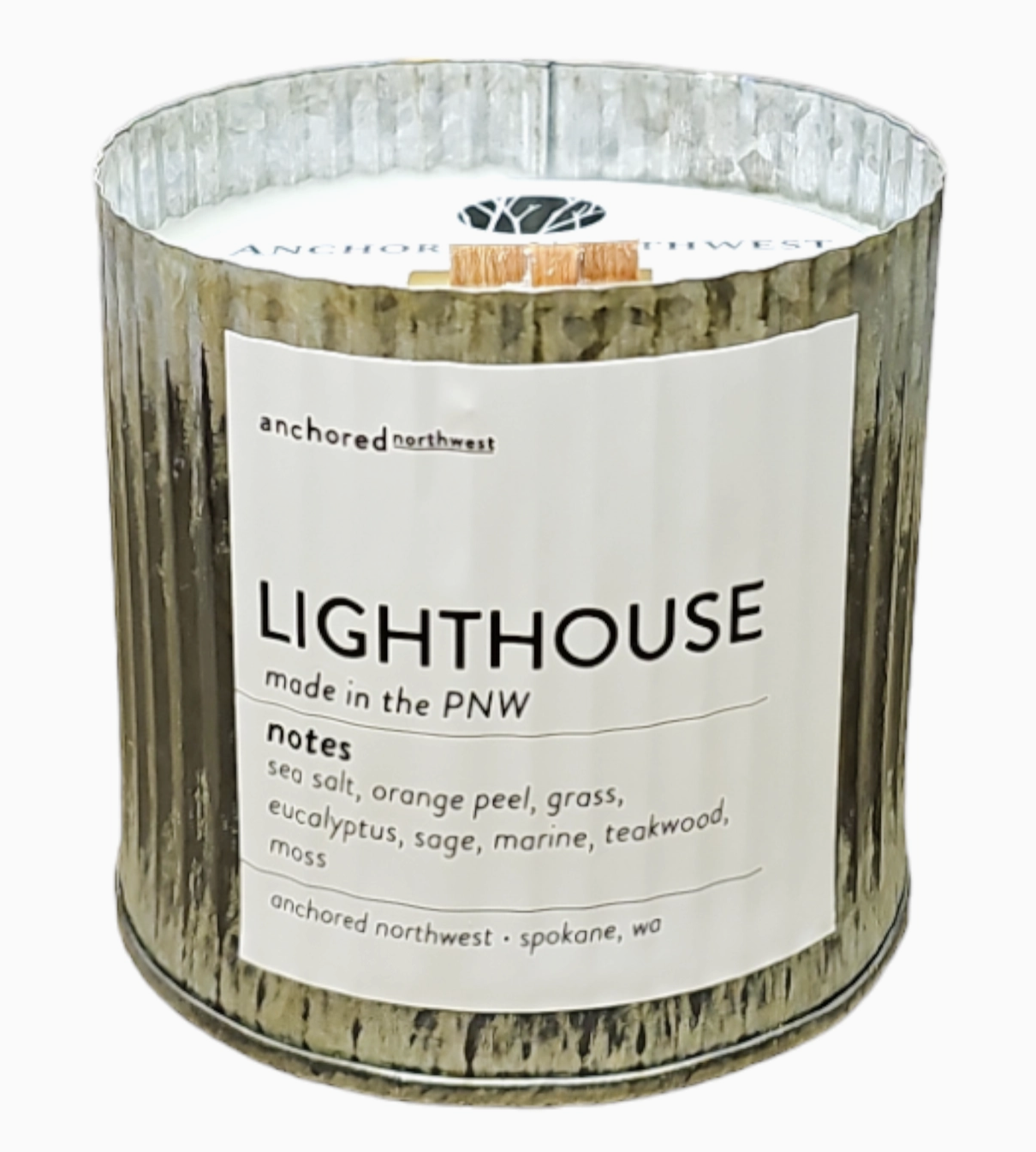 Lighthouse Rustic Vintage Farmhouse Candle