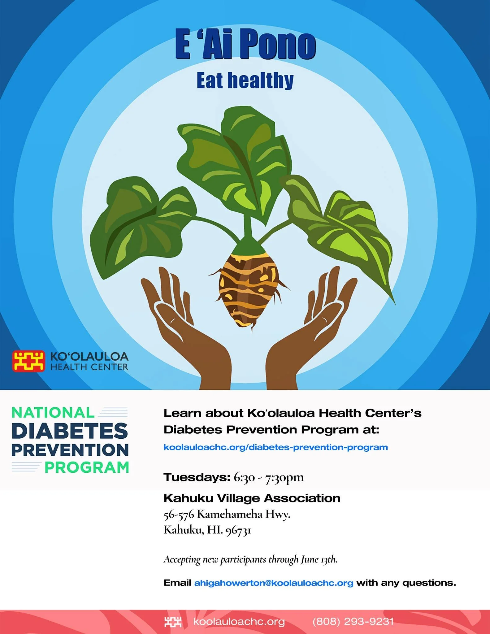 Diabetes Prevention Program Announcement!