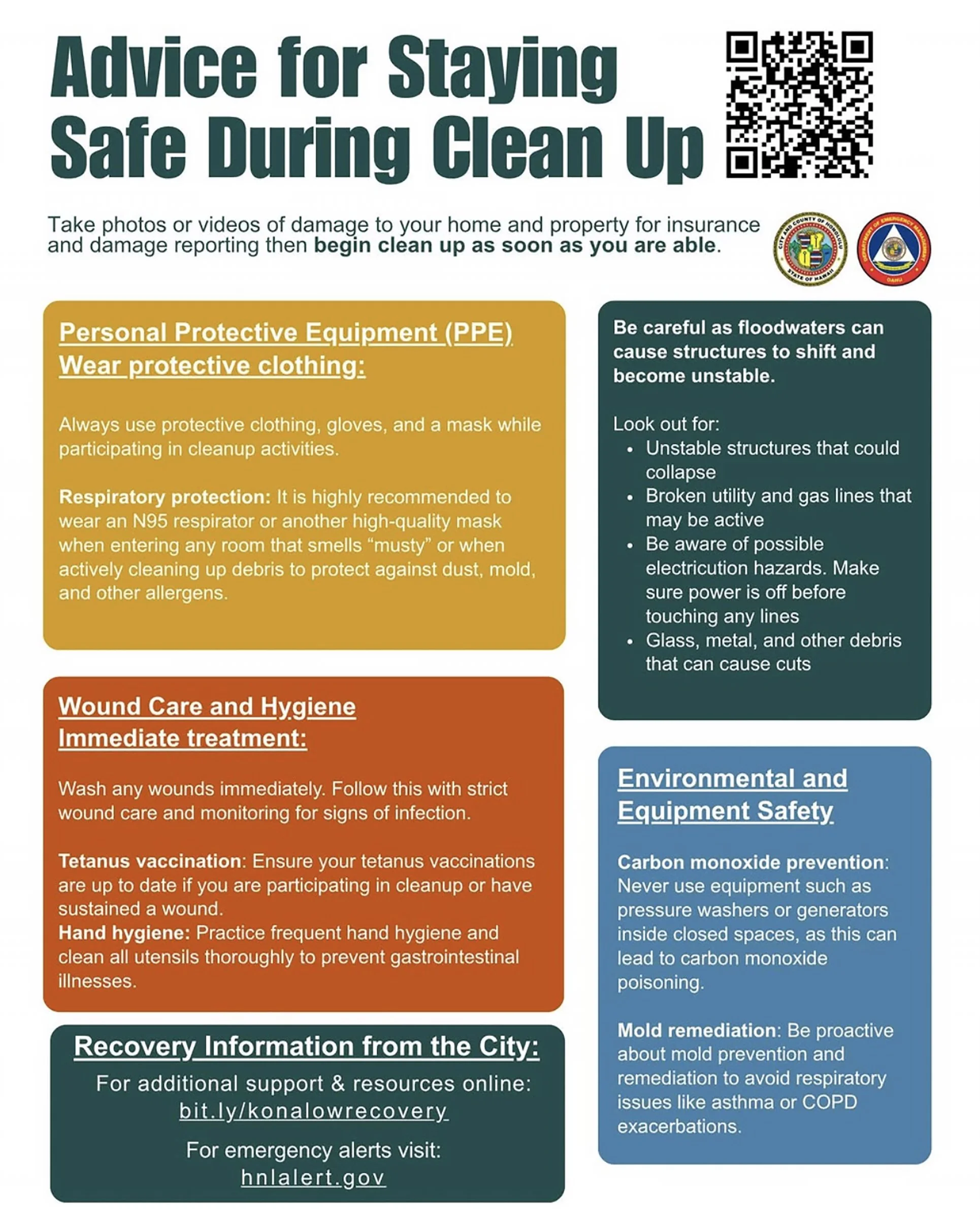 Important Public Service Announcements