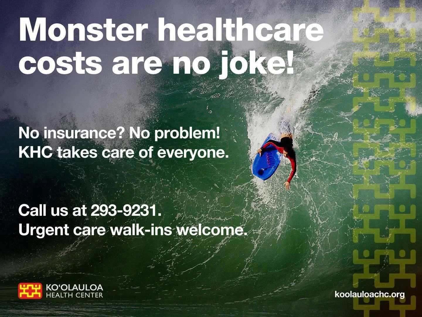 No Insurance, no worries.