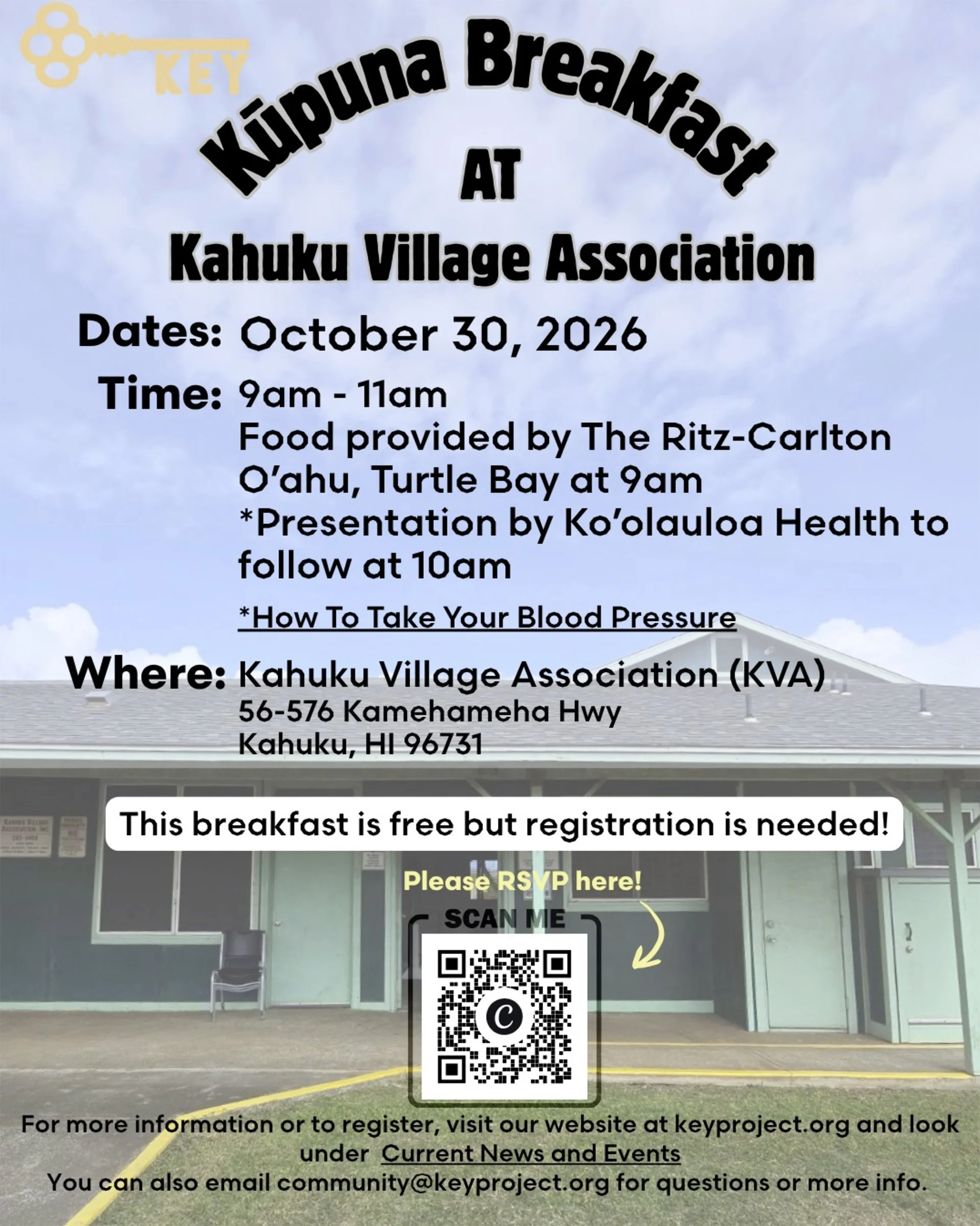 Kupuna Breakfast