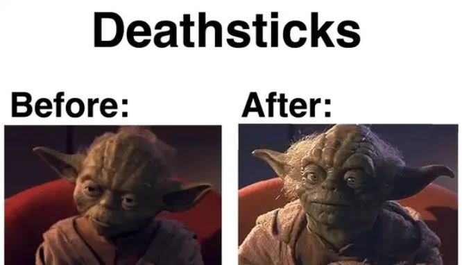 Star Wars Yoda Death Sticks.JPG
