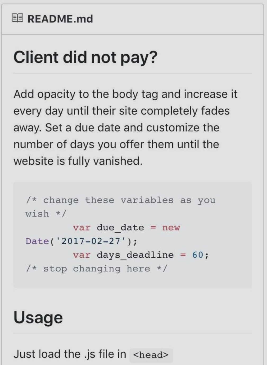 Client didn't pay disappear website.png