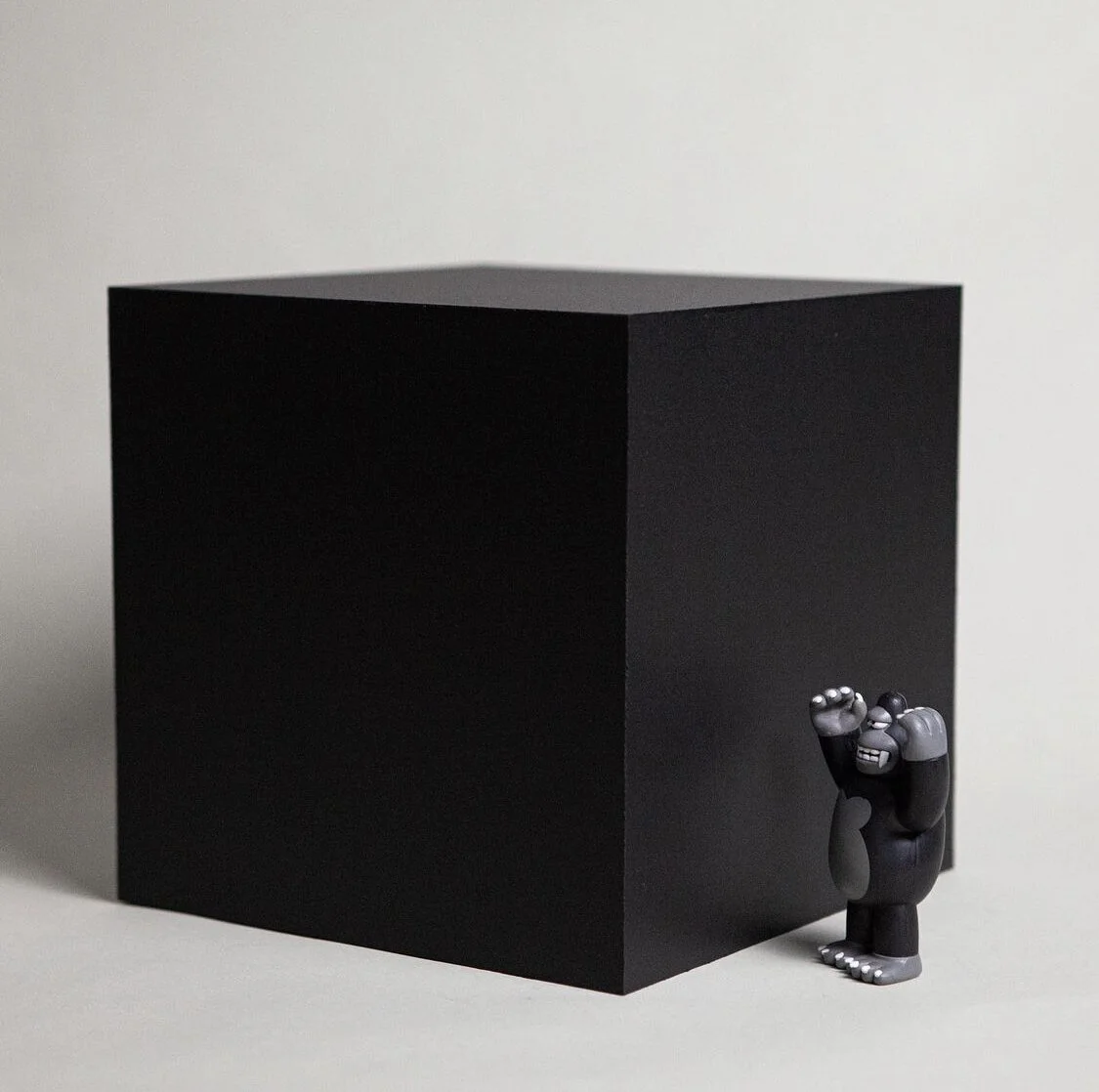 Prototype #100 - Monolith. A blank artefact, with no discernible joins, marks the beginning of a new era for hominid furniture. Also doubles as a chalk board because what hominid doesn’t like to practice their cave art skills while contemplating the…