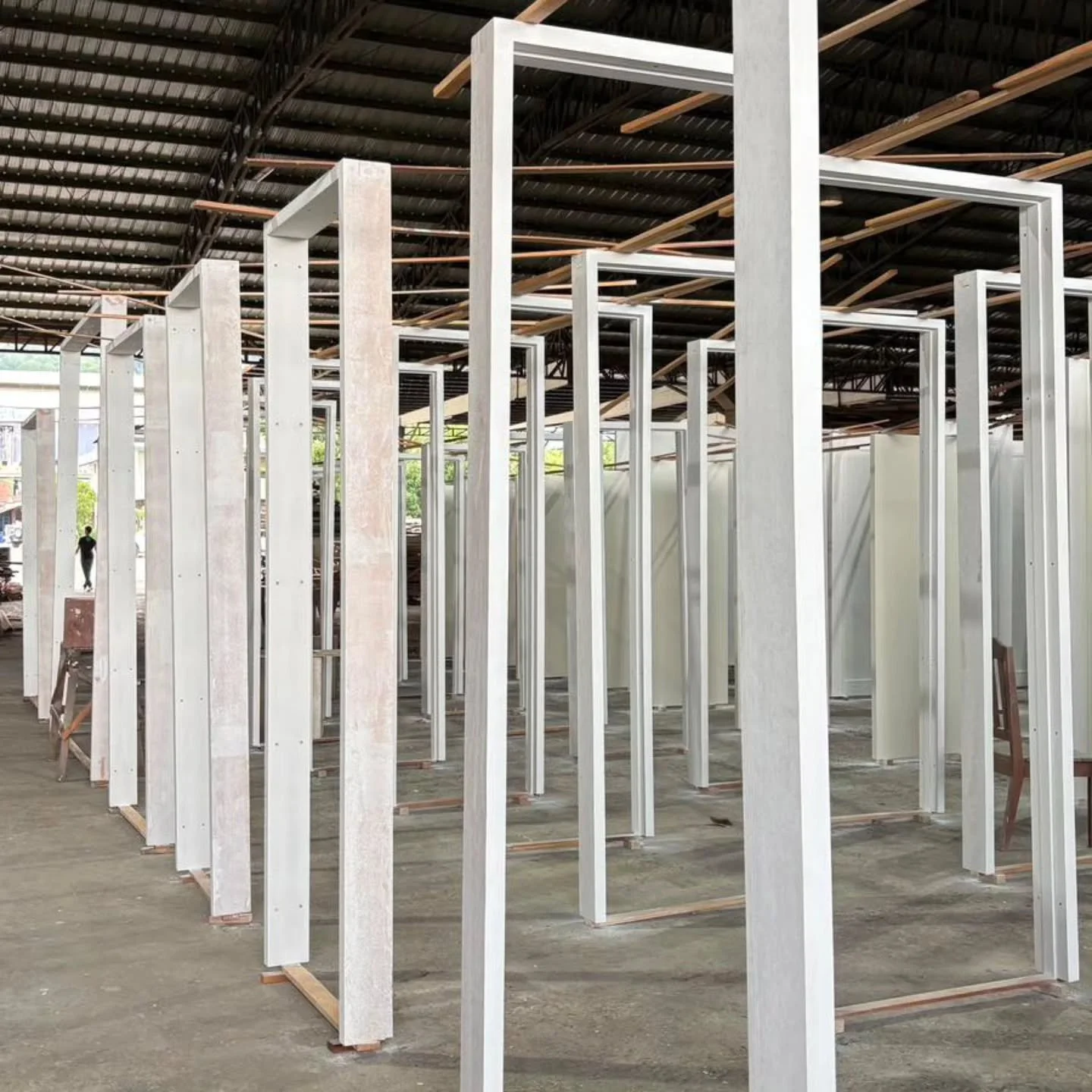 Inspecting door progress at the factory and approving mock-up color swatches for the various door designs of a four-storey house.
Discover more at:
www.blascoarchitects.com
Blasco Architects
Cagayan de Oro
#wood #door #factory #site #inspection