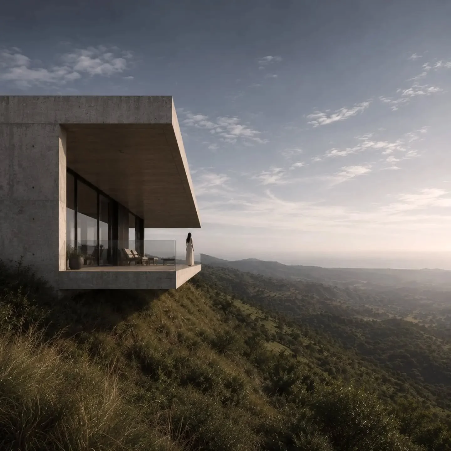 When the landscape is this powerful, architecture simply has to be quiet. A restrained form can frame the view and create a place to experience the vastness beyond.

www.blascoarchitects.com