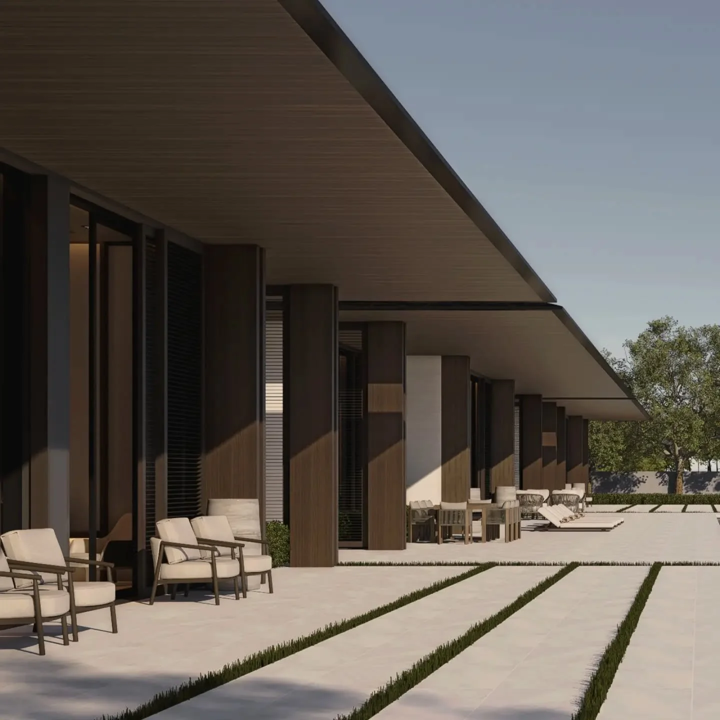 The beauty of architecture is not in standing by itself, but in becoming part of nature.

Garden Villas

www.blascoarchitects.com