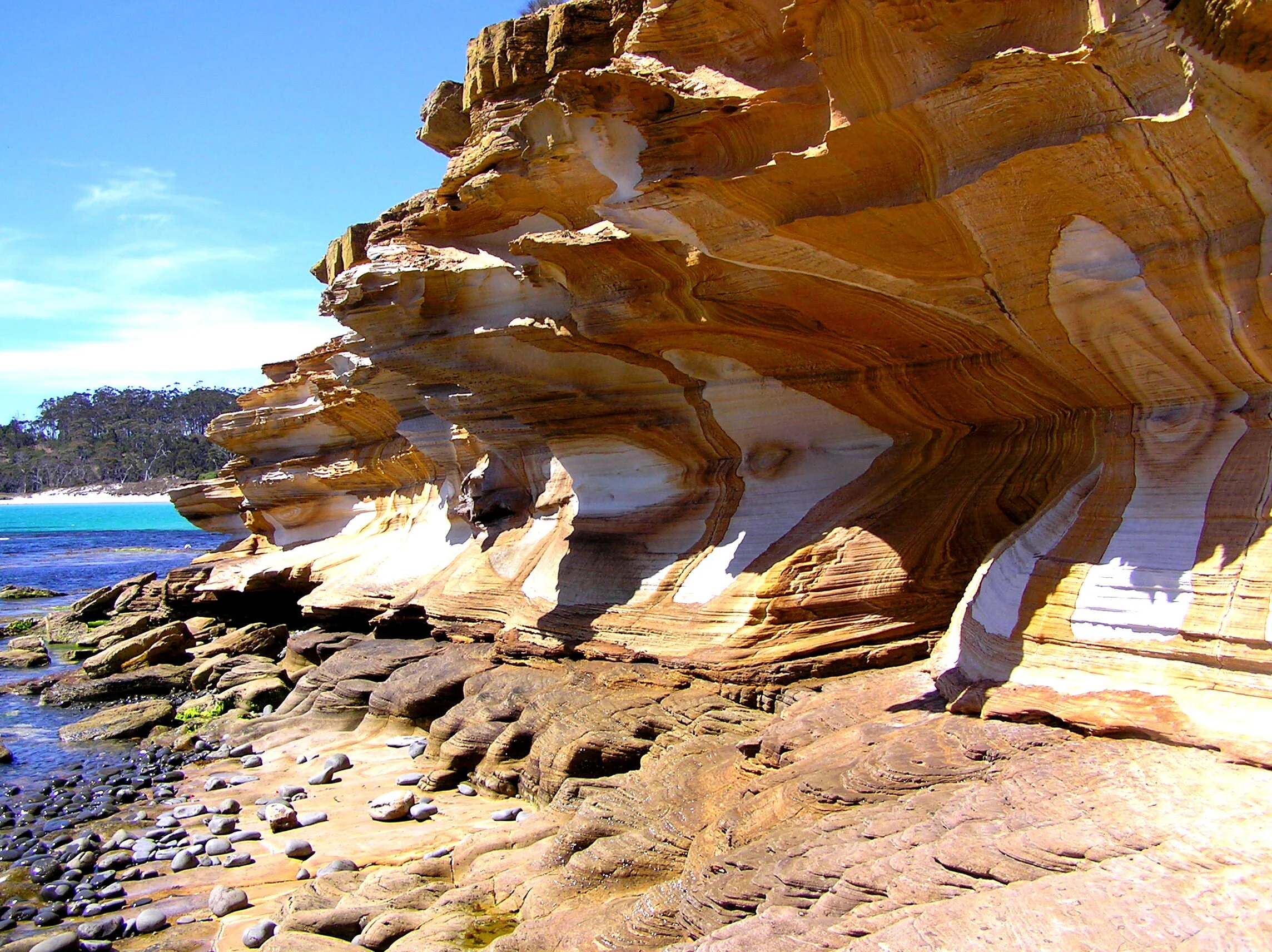 Painted Cliffs, Maria Island