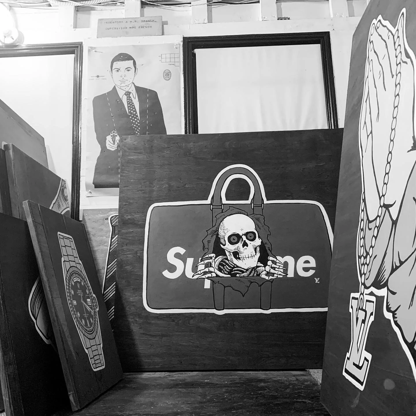 .
.
.
#artistsoninstagram #powellperalta #supreme #louisvuitton #rolex #jesus