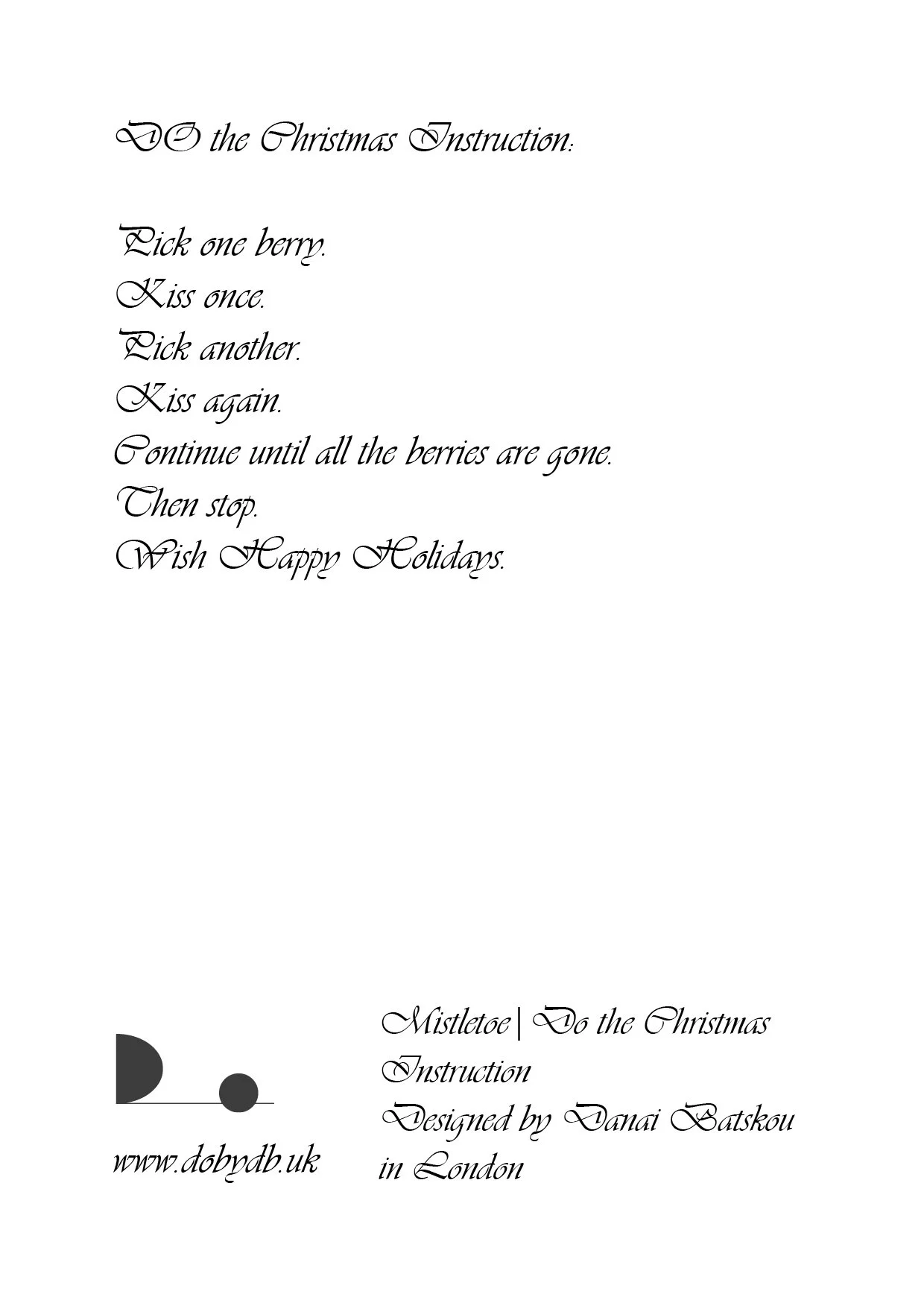 Mistletoe - DO the Christmas Instruction - back.jpg