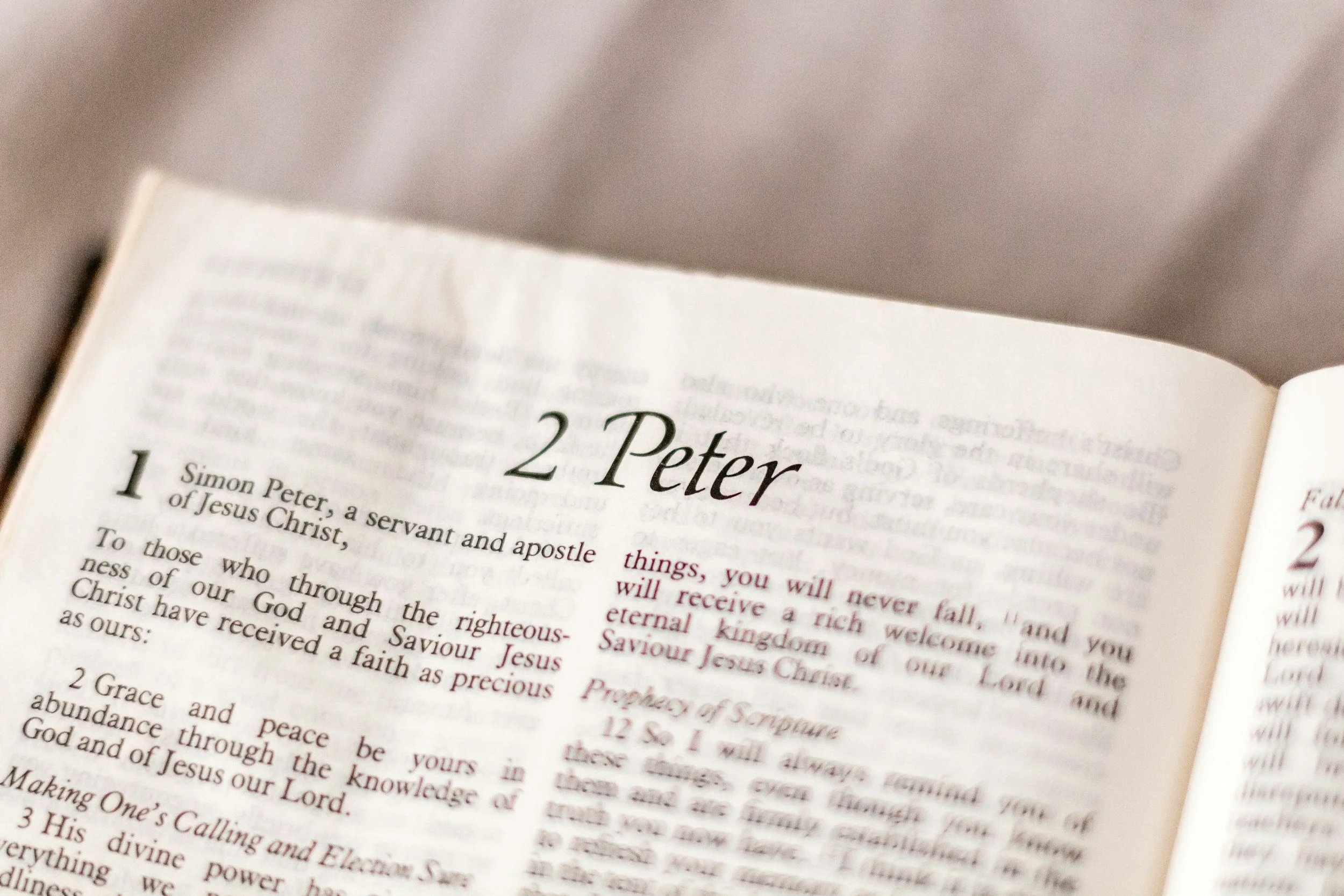 What Are The Elements Destroyed By Fire And Melt In Heat In 2 Peter 3:10-11?