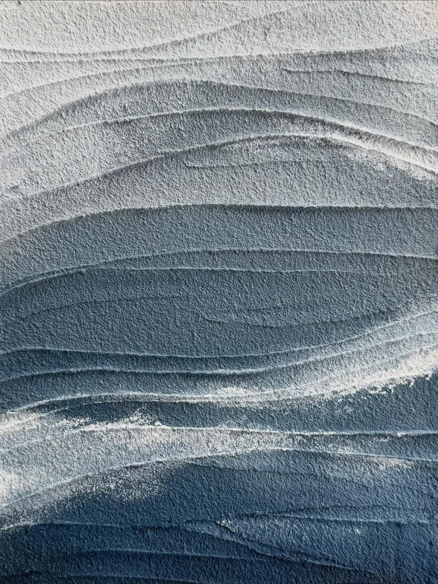 Custom sea view and shells, created for dear Eve 🤍🐚🌊

&mdash;
#art #canvas #painting #abstractart #swissartist