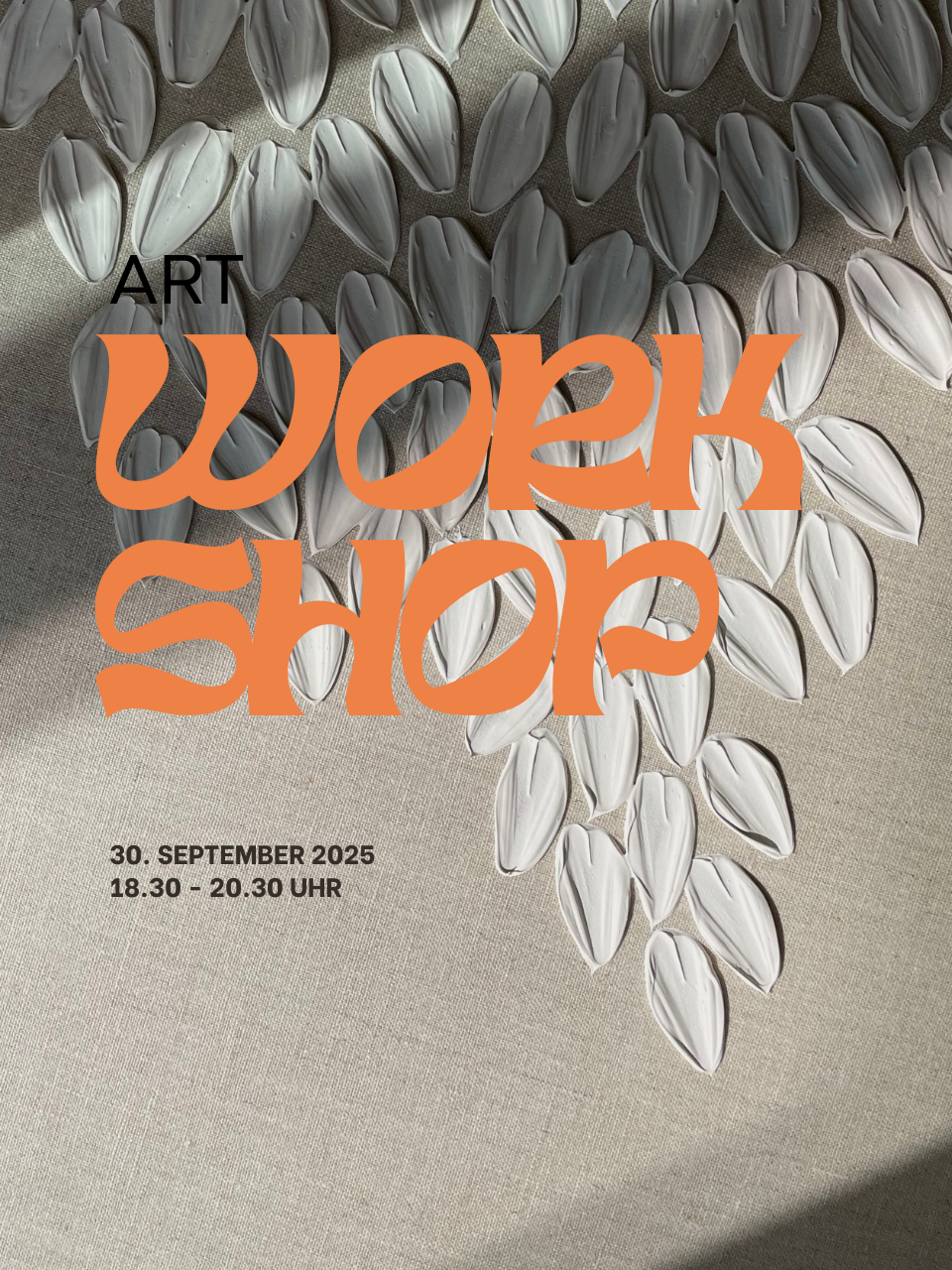 30.9. workshop textured art x vegan aperitif @Brühbar Baden
