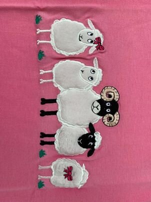 Pink Sheep T-shirt 5-6 years — MAW Agri