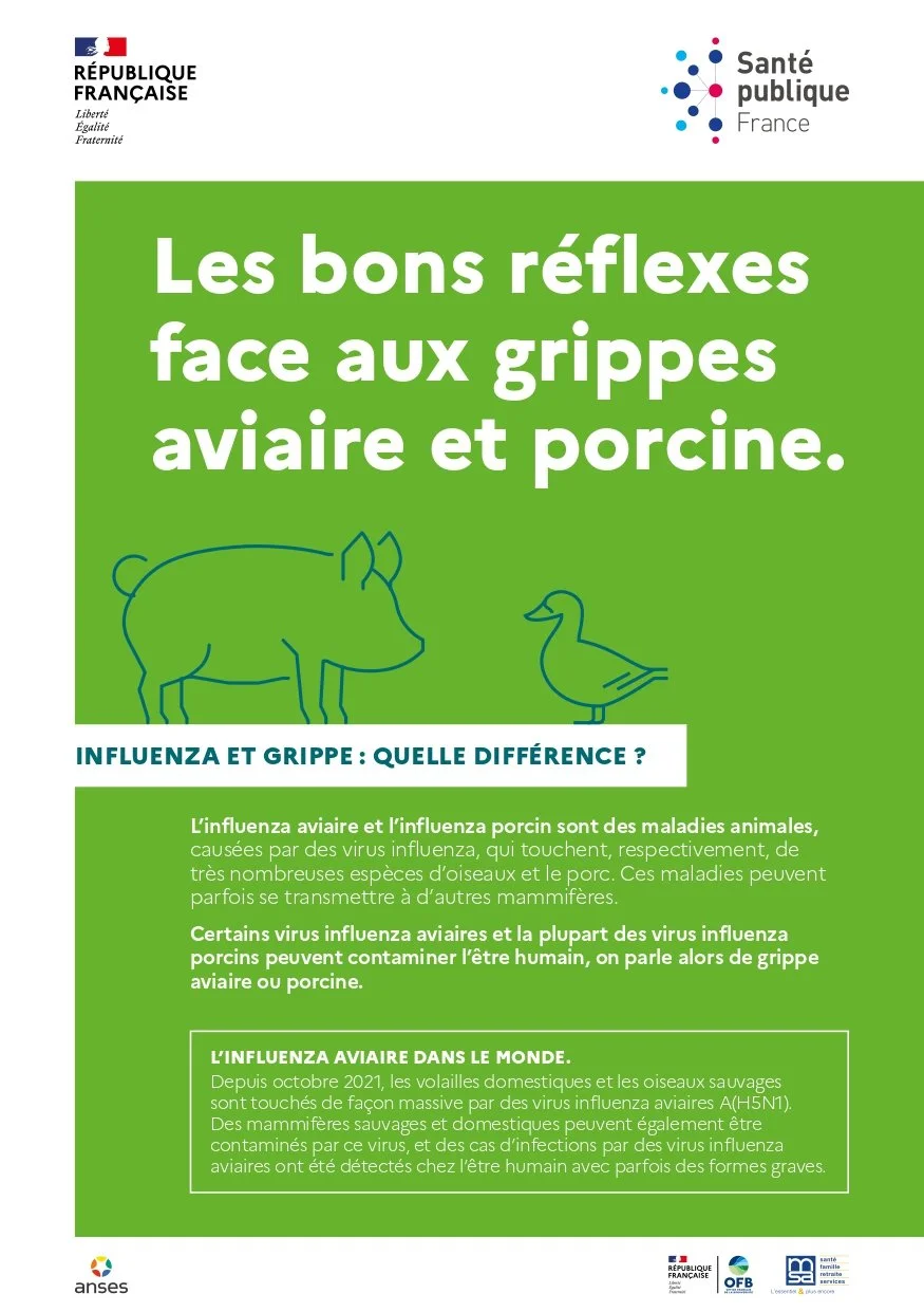 INFLUENZA AVIAIRE - Mesures de prévention