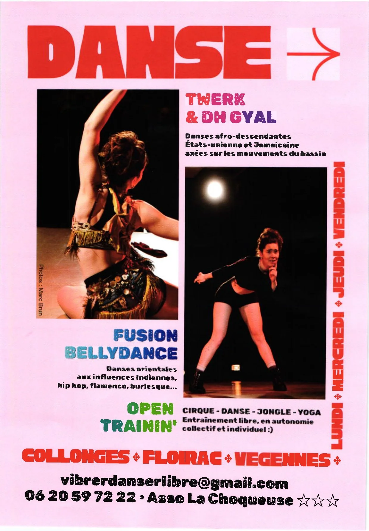 COURS DE DANSE - VEGENNES / COLLONGES / FLOIRAC