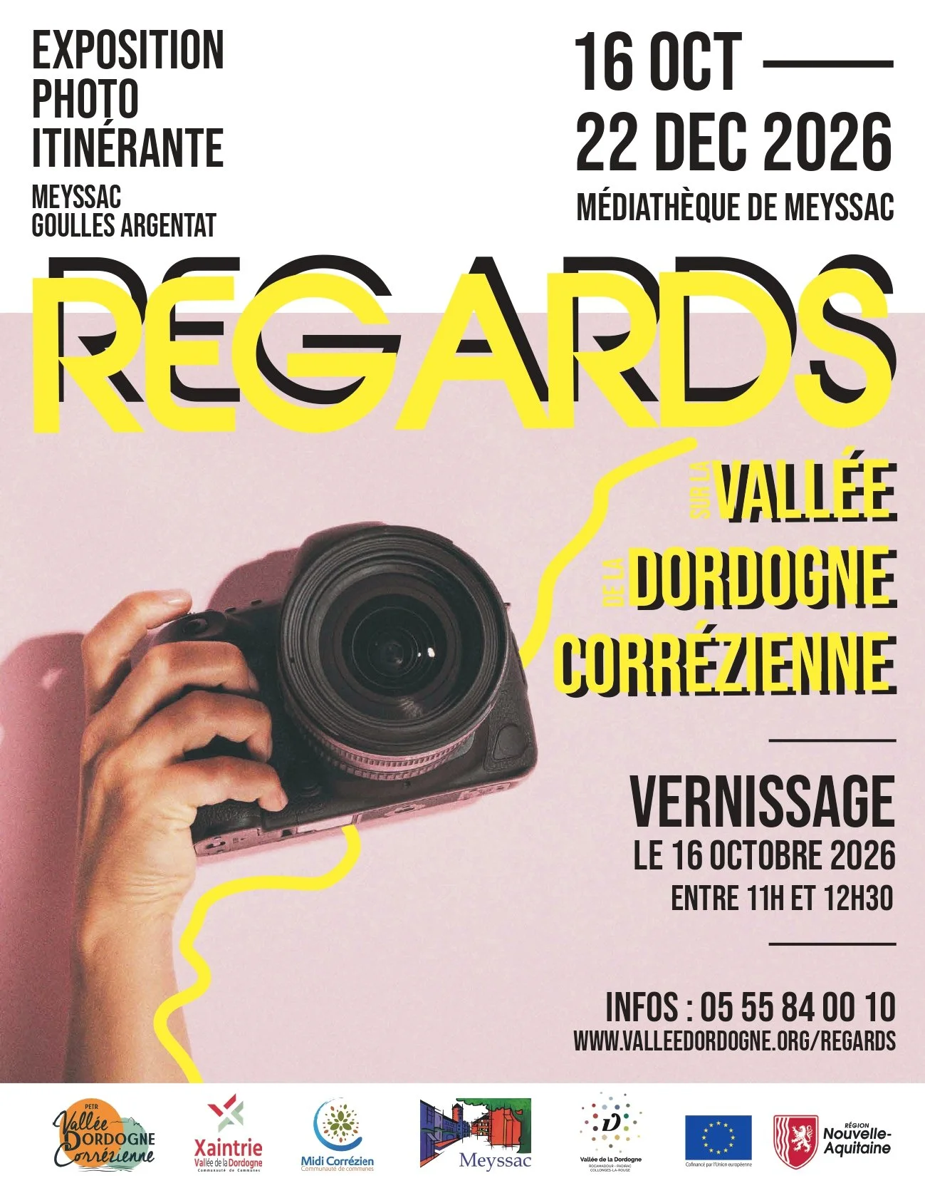 EXPOSITION REGARDS - Du 16 octobre au 22 décembre - Médiathèque de Meyssac