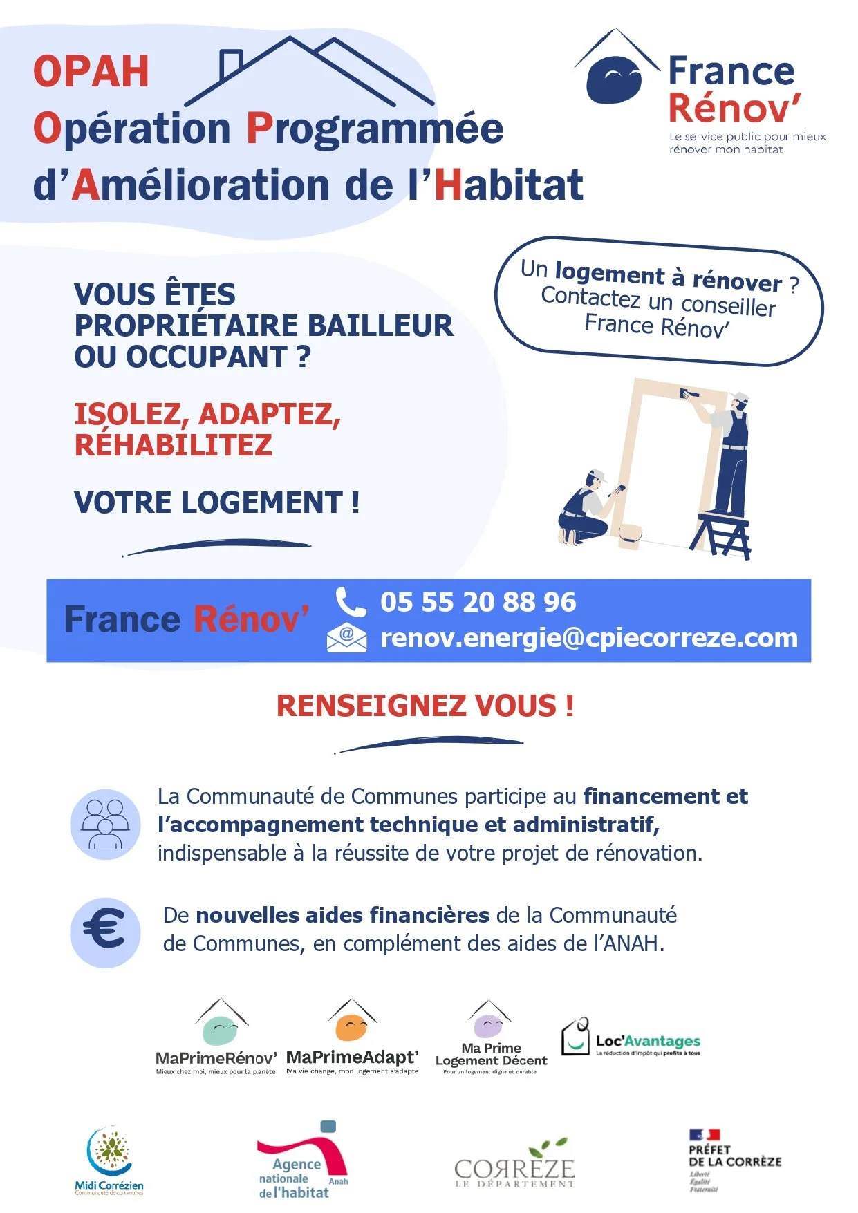 OPAH - Un accompagnement pour vos projets de rénovation