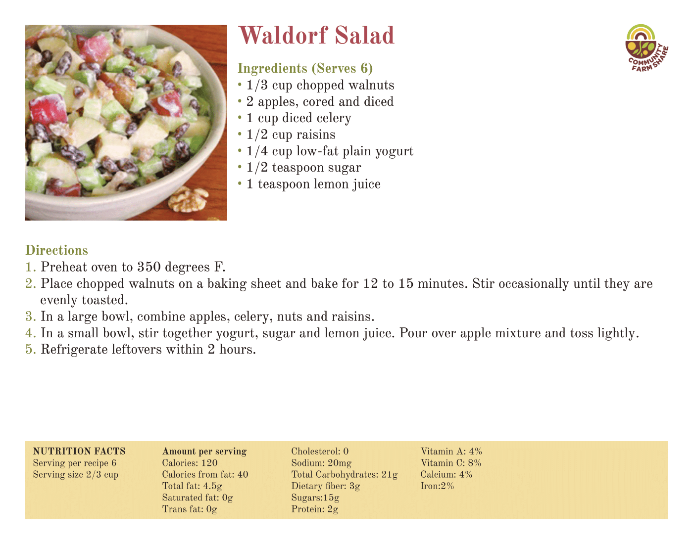 Waldorf Salad