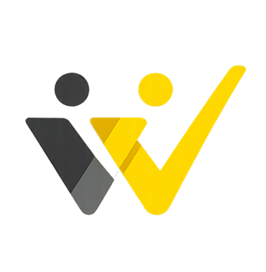 Icon of a yellow upward trending arrow rising over a bar graph, symbolizing growth or success.
