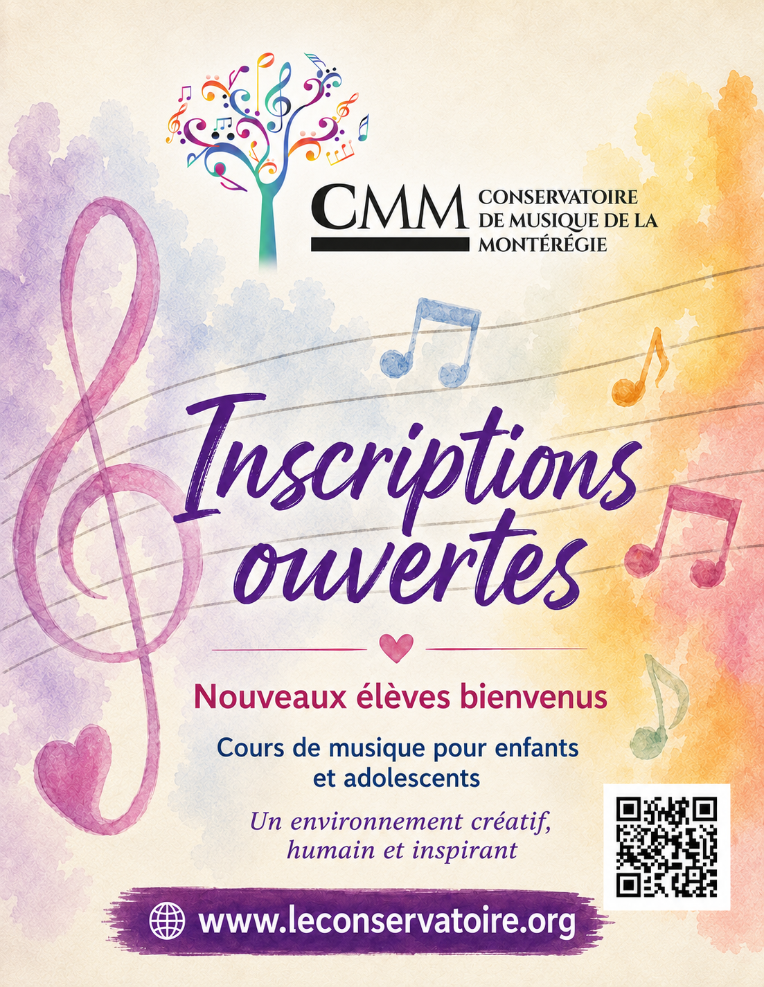Page des cours