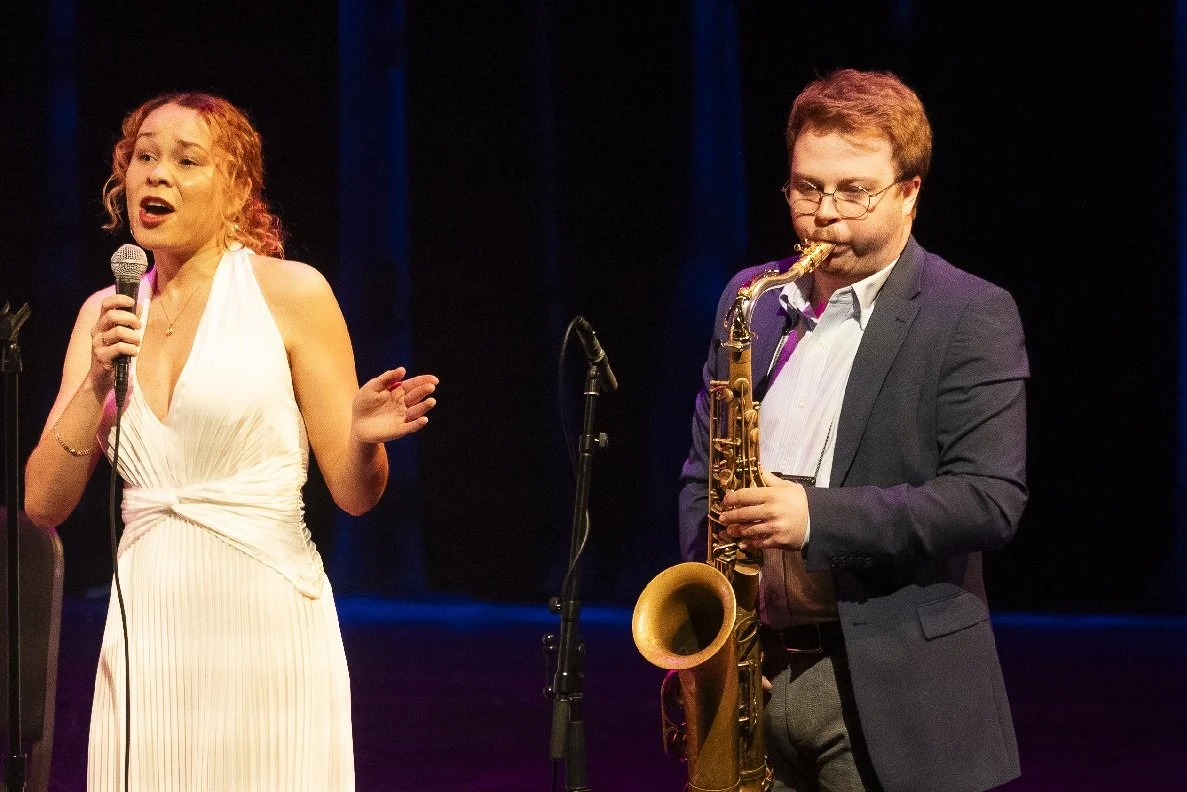 chant et saxophone jazz
