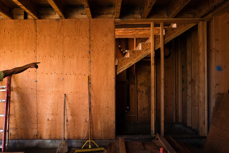 Volunteering at Habitat for Humanity Fremont site
