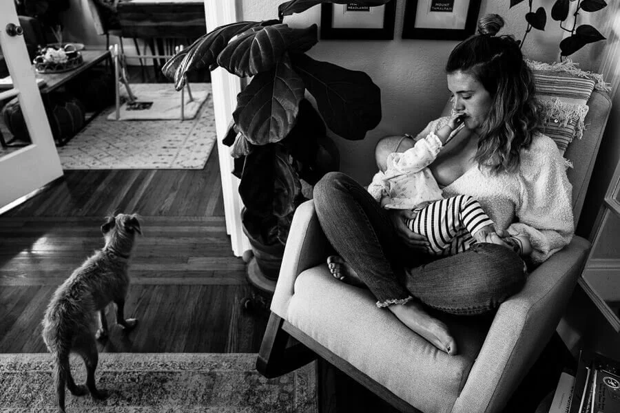 Lucky Andi and baby Lucy