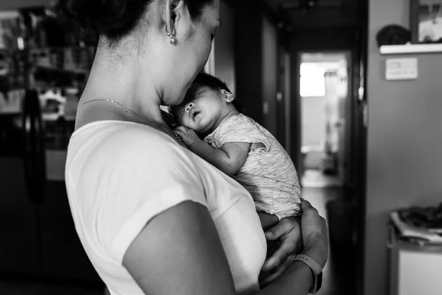Babies Sleeping On Their Parents | Bay Area Photographer