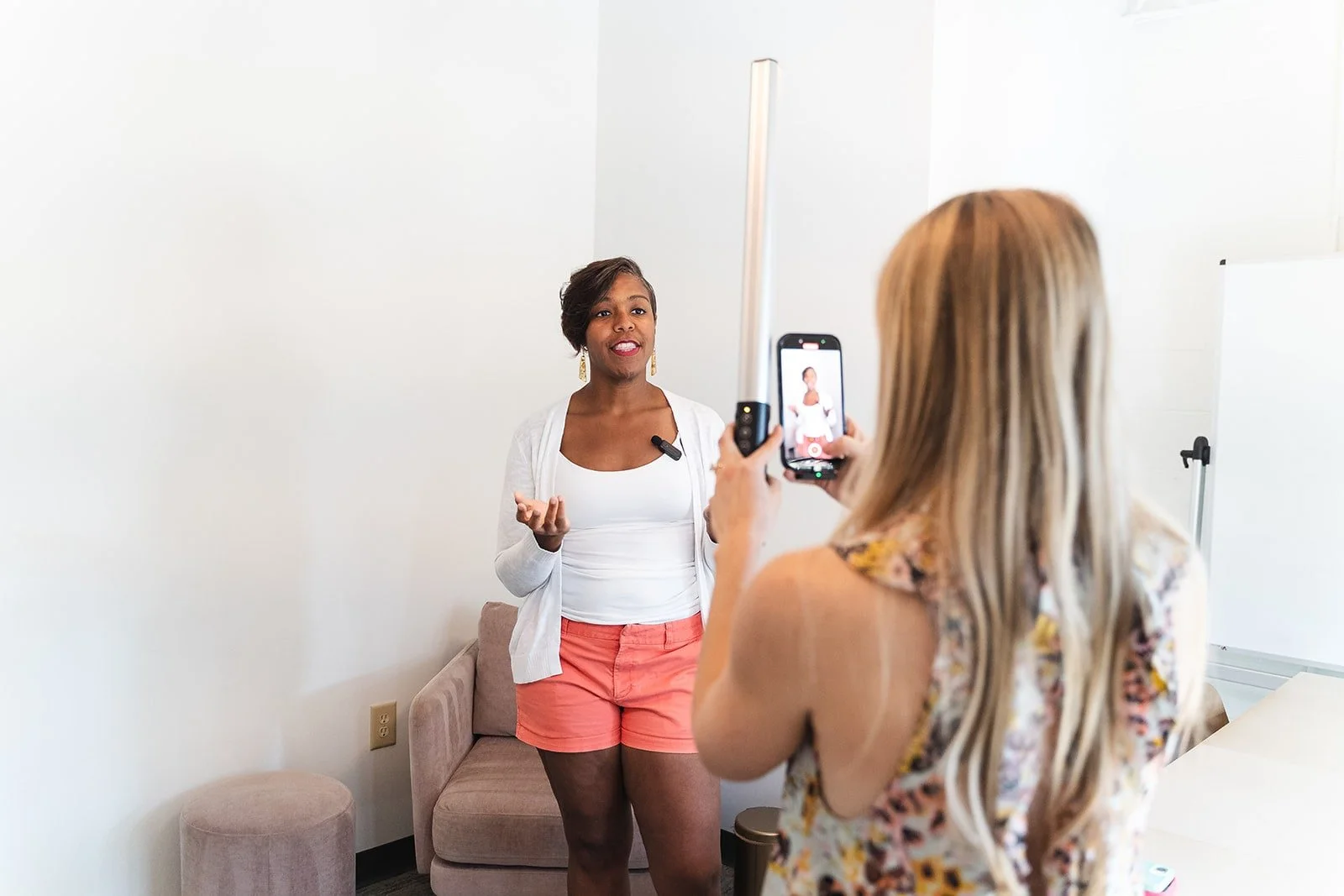 Haley Capturing content of a business Owner