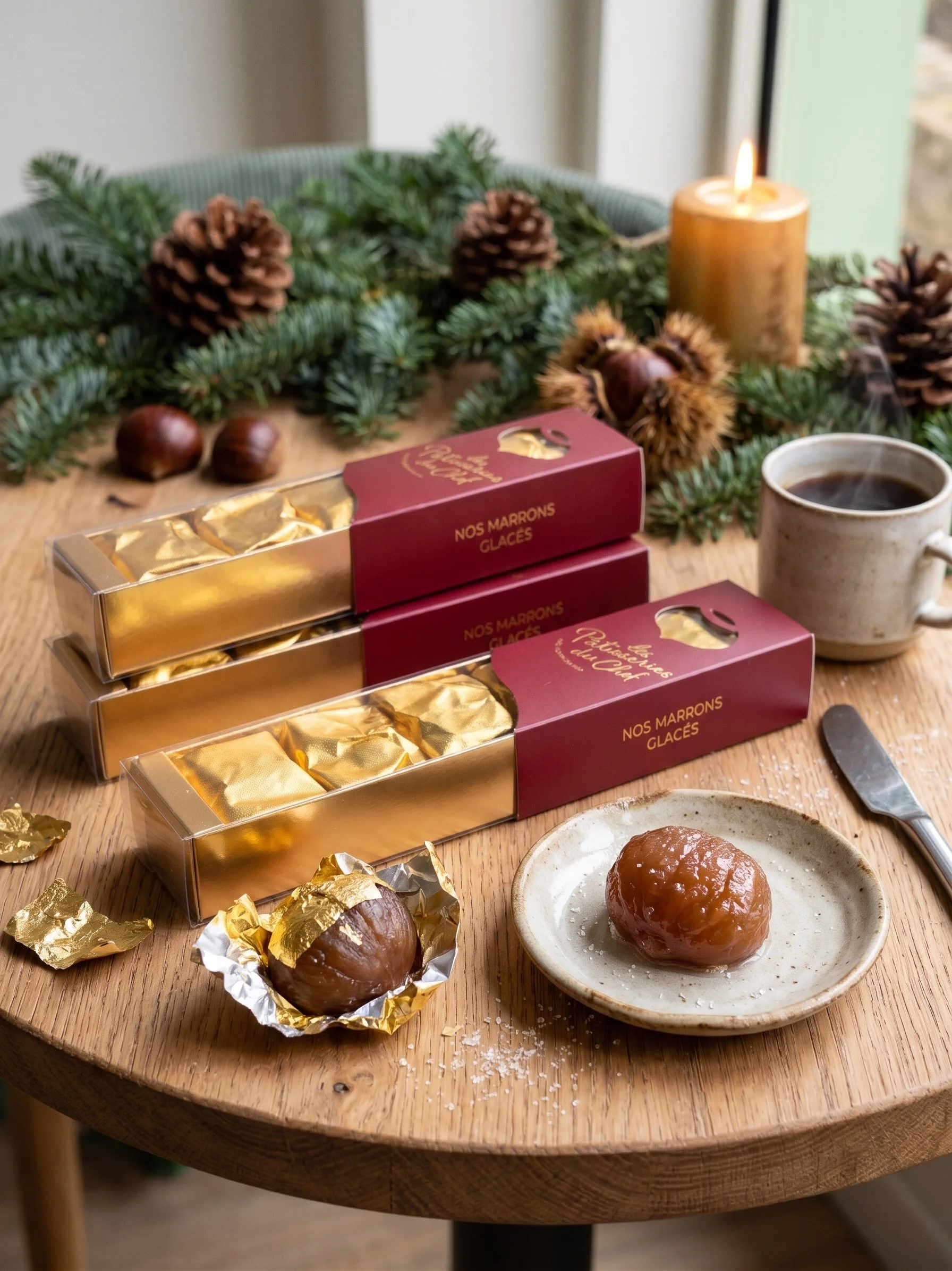Coffret de 6 Marrons Glacés