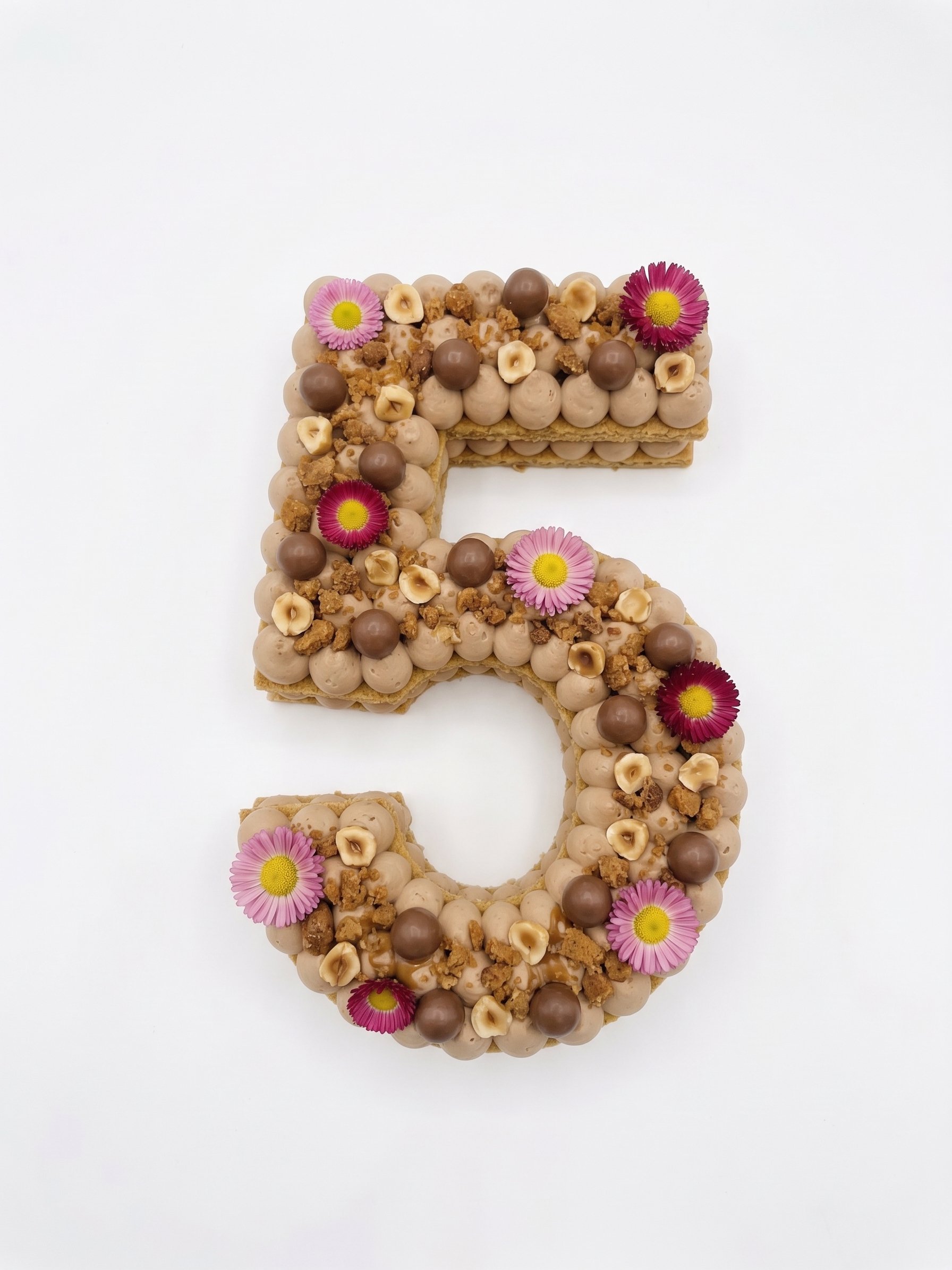 Number Cake Lait/Noir - 6/8 personnes