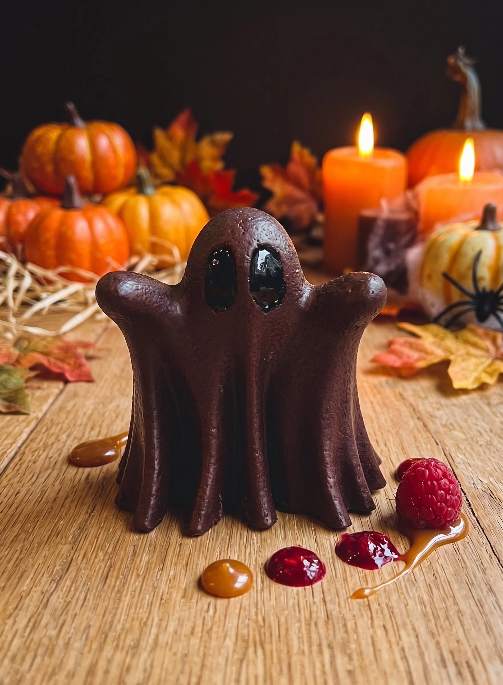 Fantôme en Chocolat et Guimauve
