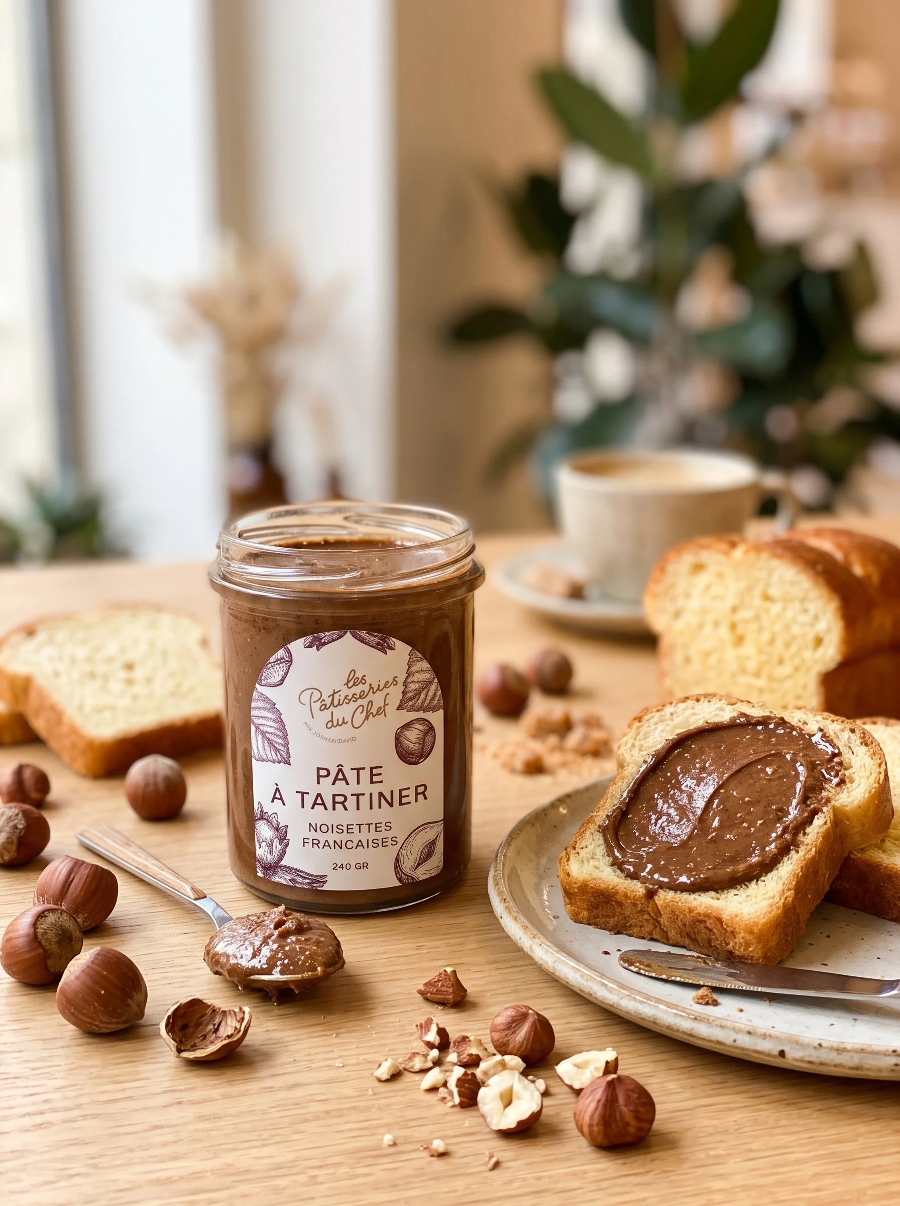 Pate à Tartiner noisettes françaises