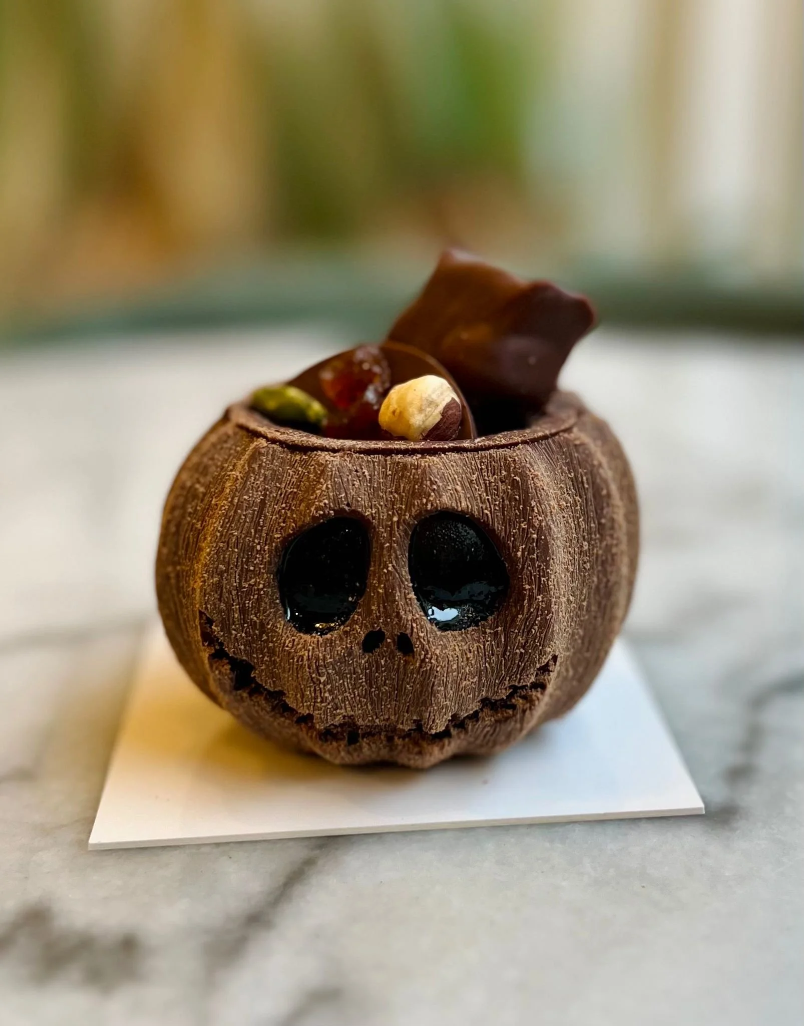 Citrouille en chocolat