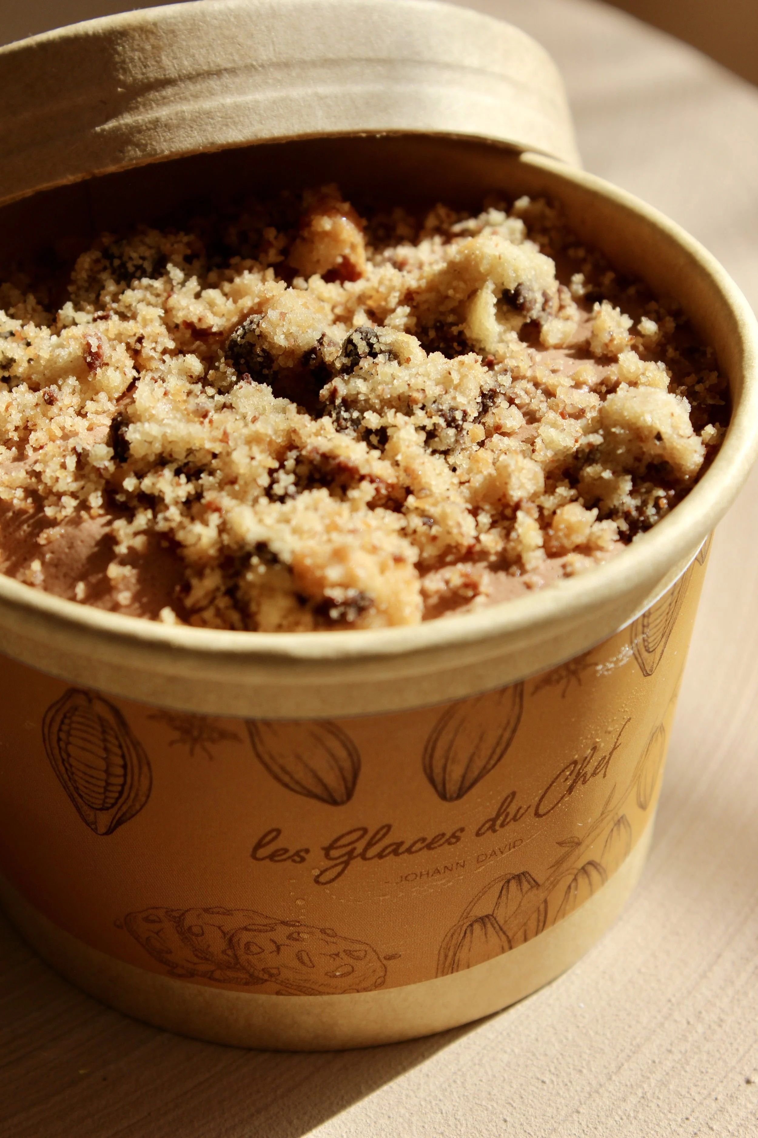 CRÈME GLACÉE CHOCOLAT - COOKIES