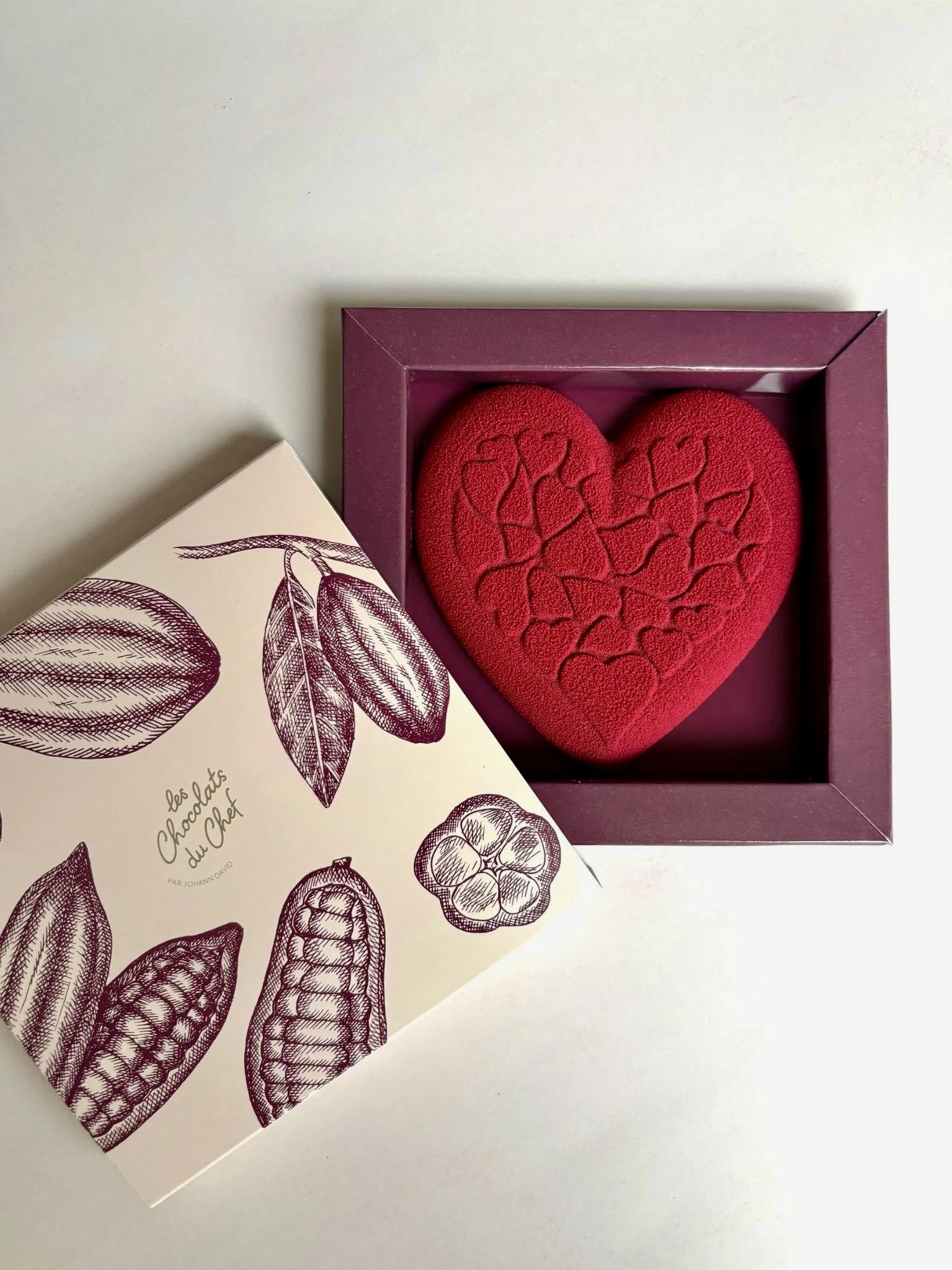 Coeur en chocolat - passion