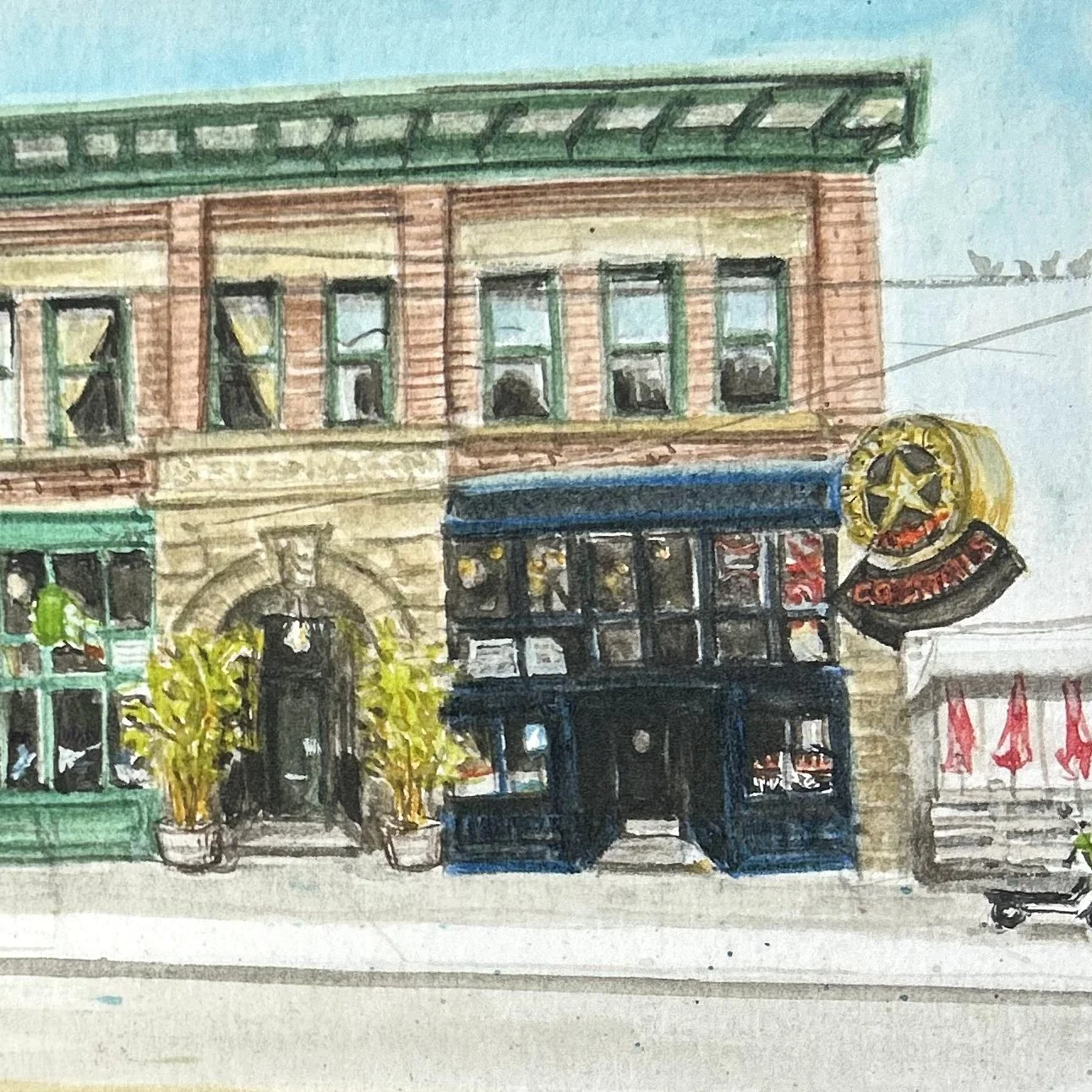 Artist Block Part 2: Painting Seattle While Exploring a Looser Style