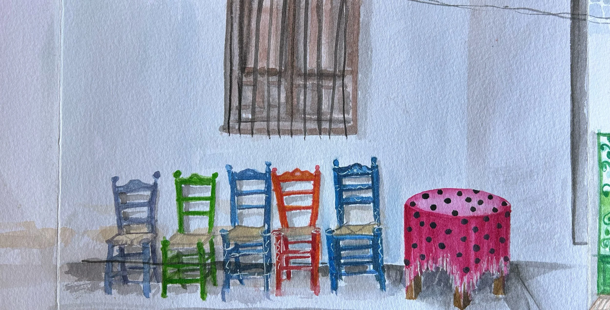     From Spain to Seattle: Painting West Seattle Bars in Watercolor for My July Show
