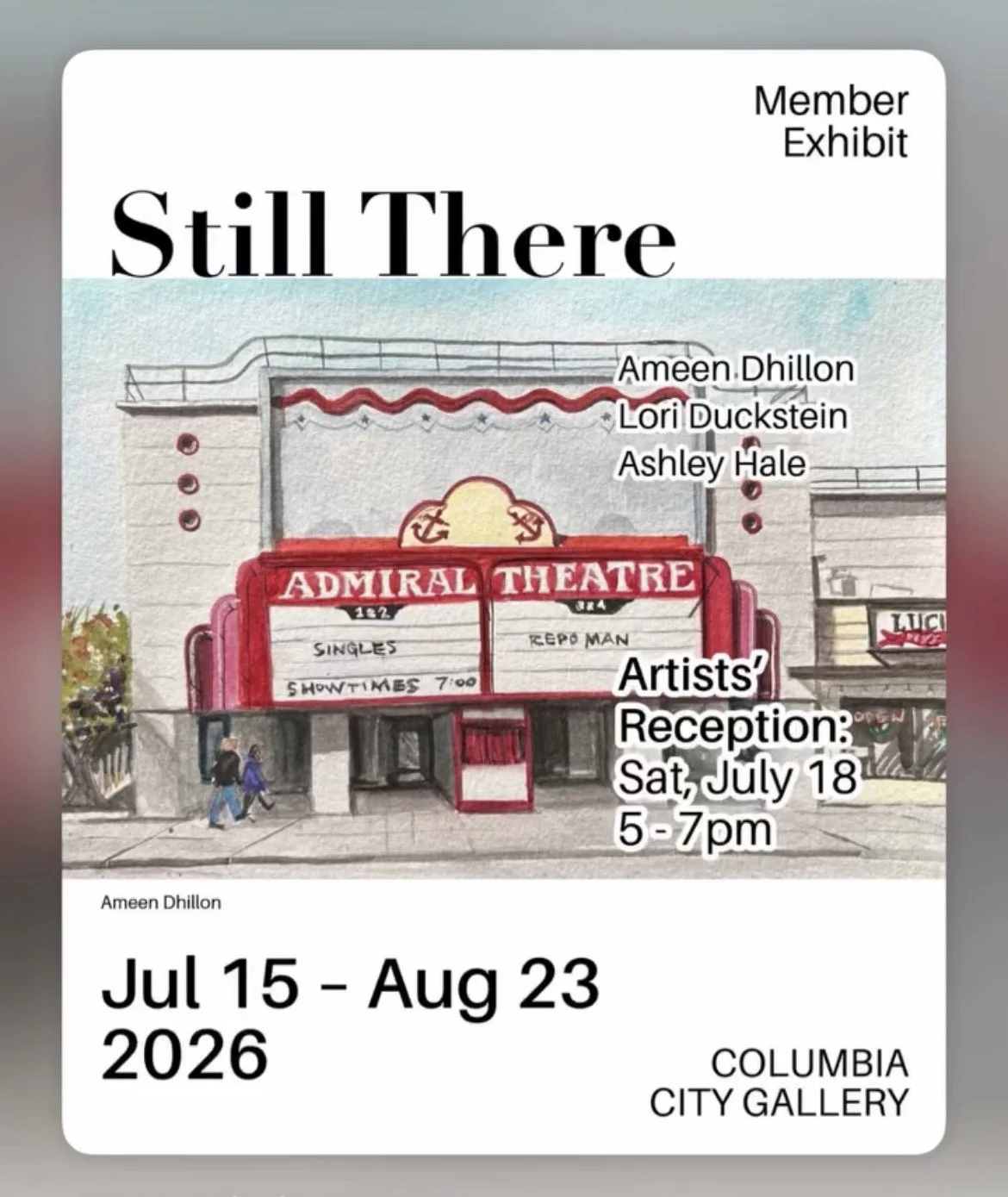 Still There: My New Seattle Art Exhibition at Columbia City Gallery