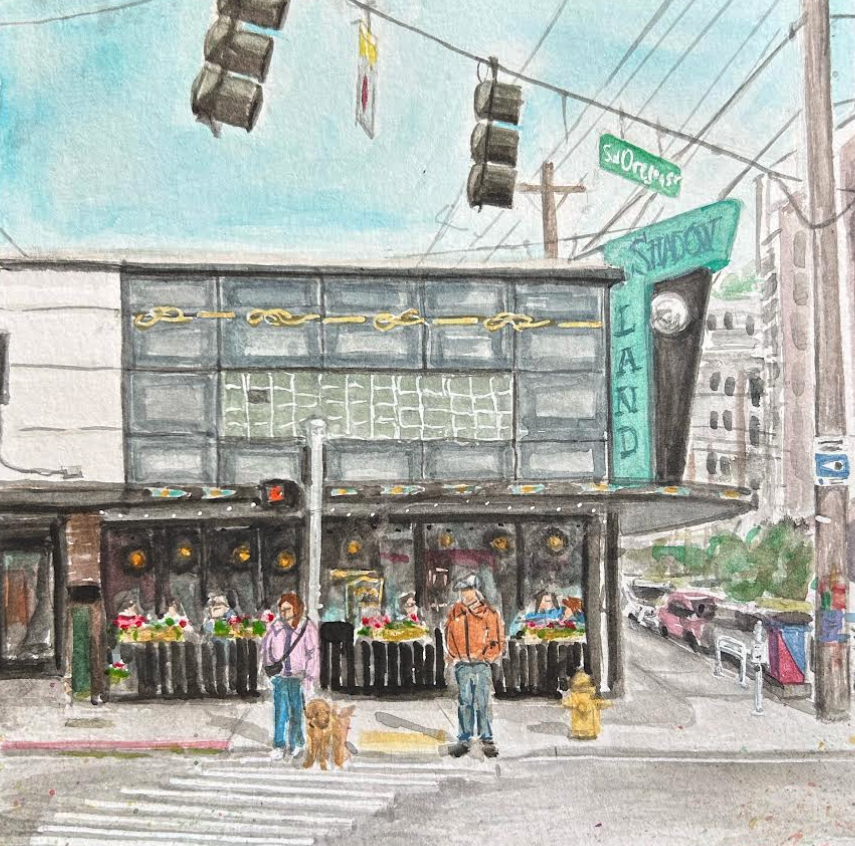 Shadowland Art Print -- West Seattle
