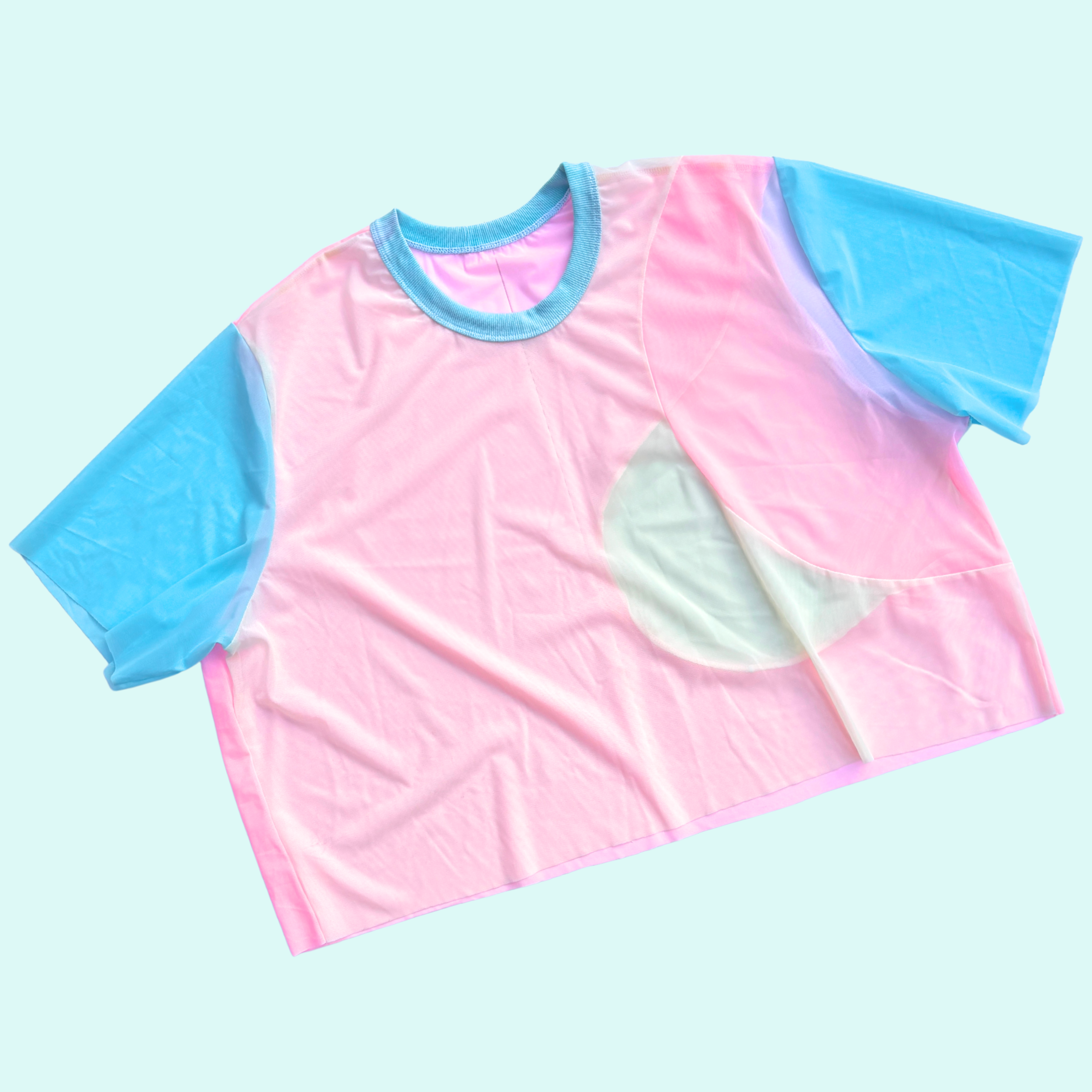 Trans Pride Crop