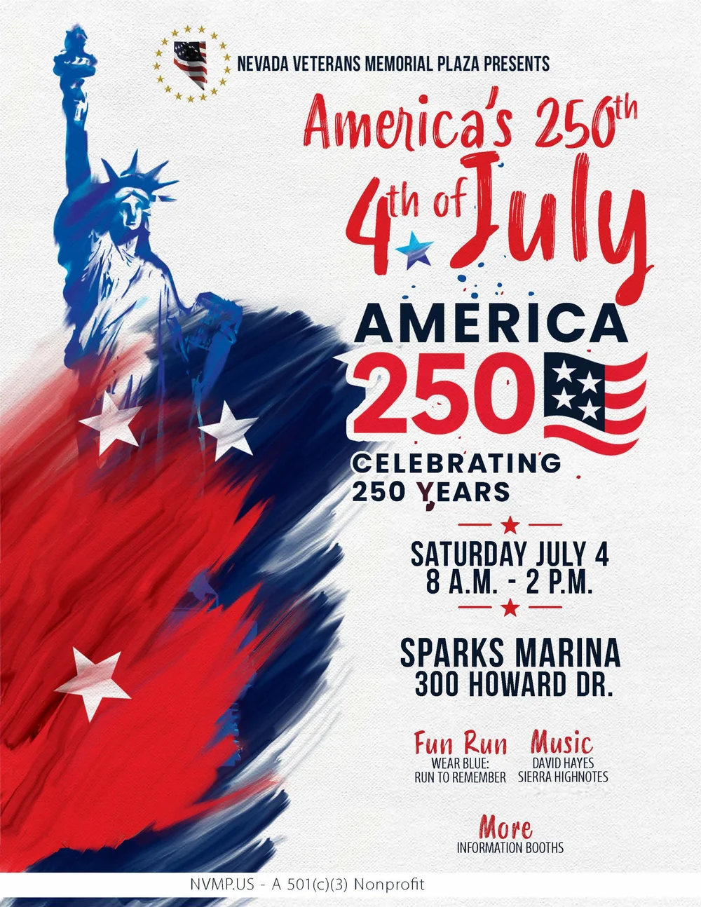 July 4th 2026 250th Anniversary of America — NVMP