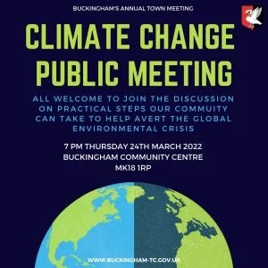 Climate Change: Buckingham Annual Town Meeting