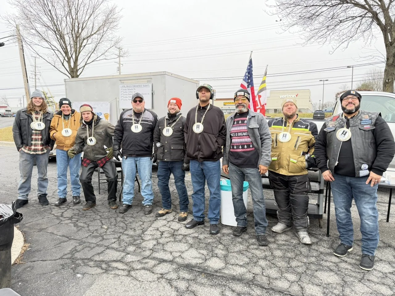 Bikes &amp; Breakfast Eldersburg  closes out 2025 in grande style