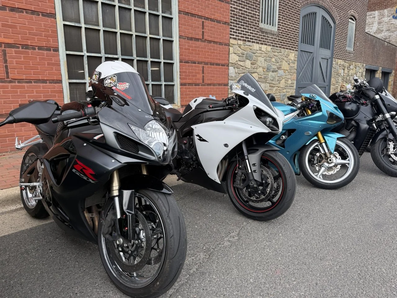 Bikes &amp; Breakfast Old Town Alexandria finall got a weather break!