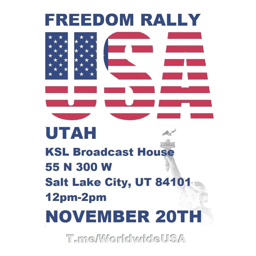 Worldwide Freedom Rally - S.L.C., UT - Nov 20, 2021