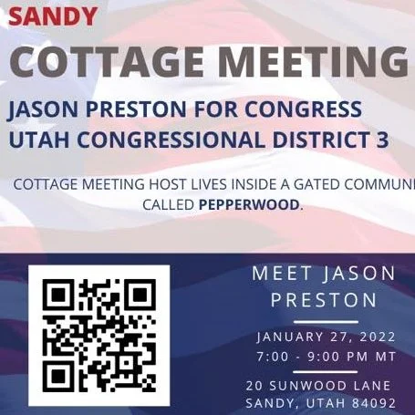 Sandy Cottage Meeting with Jason Preston 1-27-22